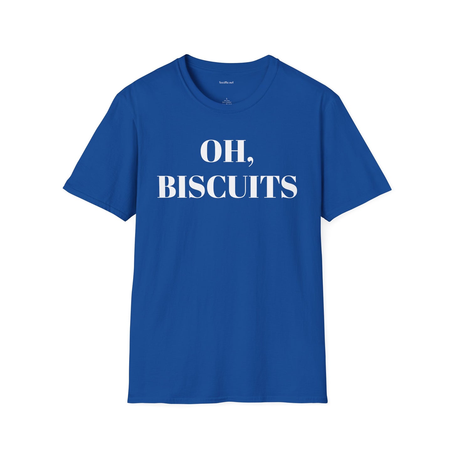 Oh BISCUITS - Unisex Softstyle T-Shirt 100% Cotton Graphic