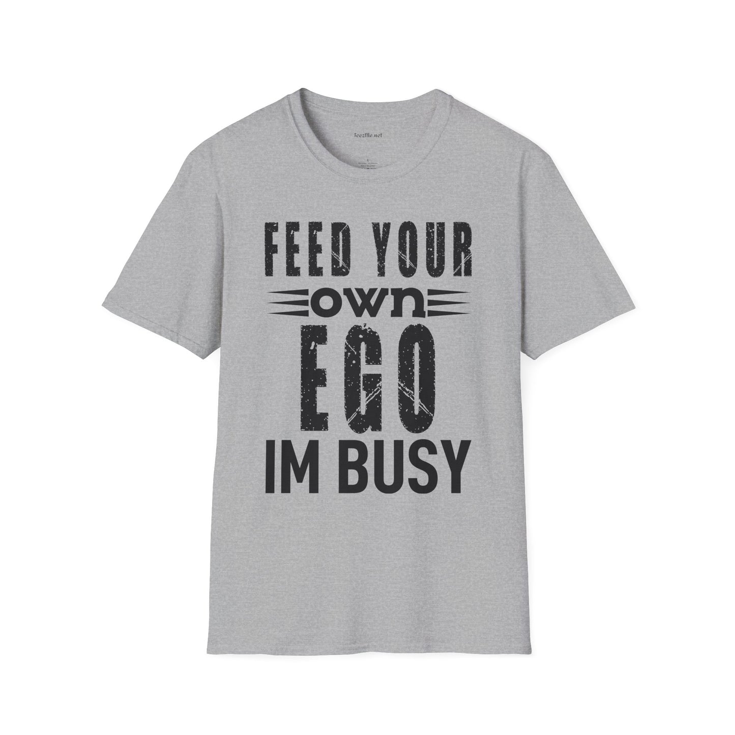 Feed Your Own EGO Unisex Softstyle T-Shirt 100% Cotton