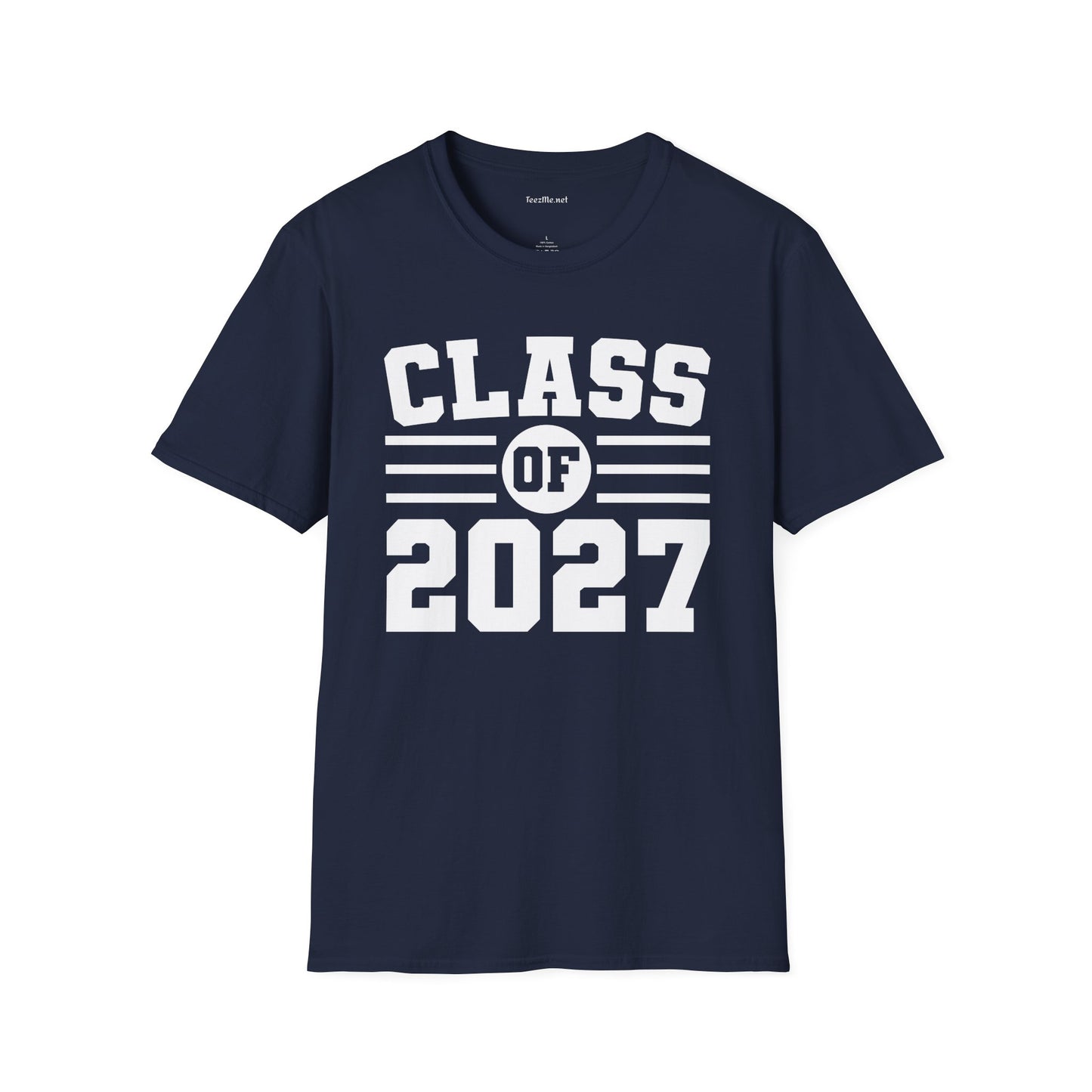 Senior Class of 2027 Unisex Softstyle T-Shirt 100% Cotton Graphic