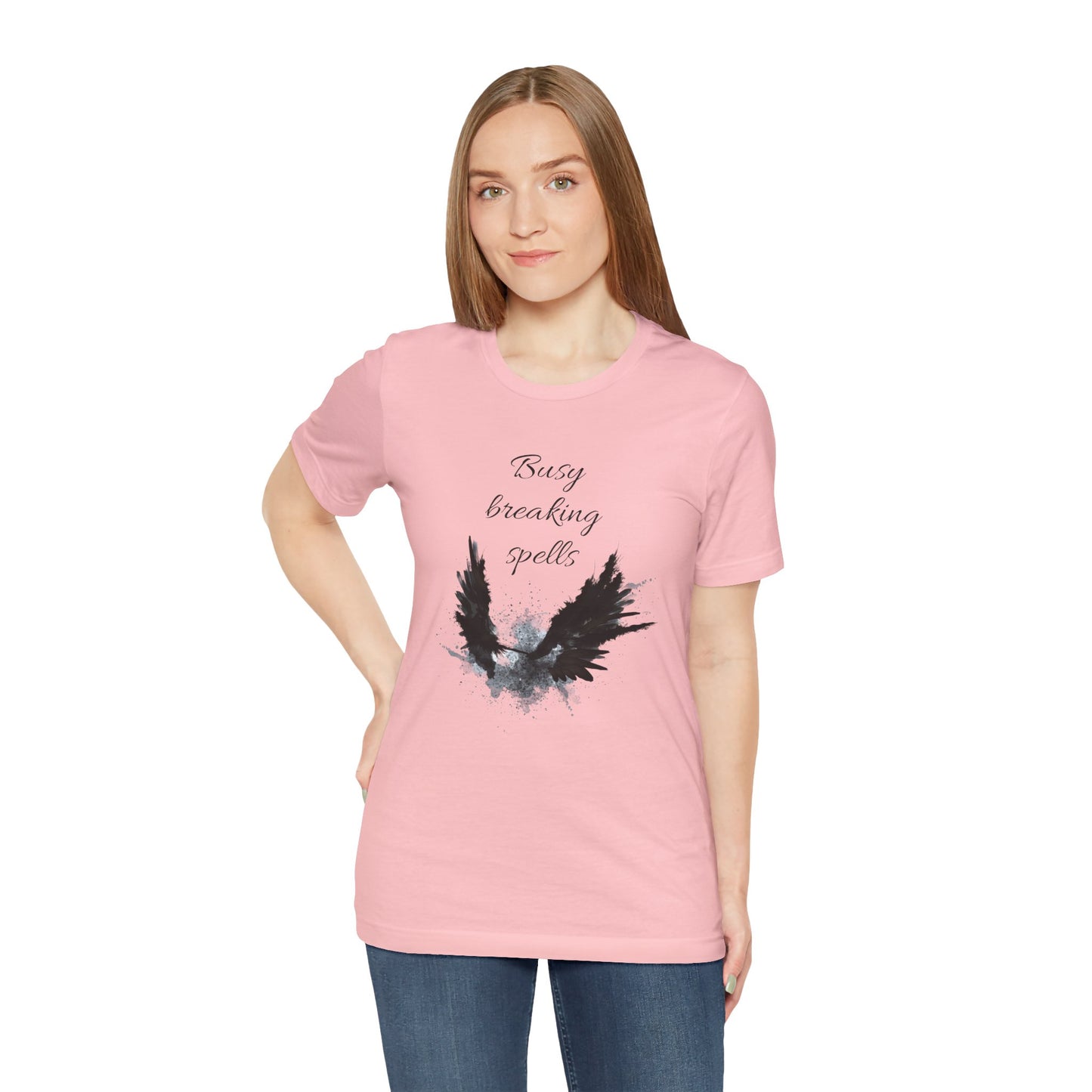 Busy breaking spells - Unisex Jersey Short Sleeve Tee