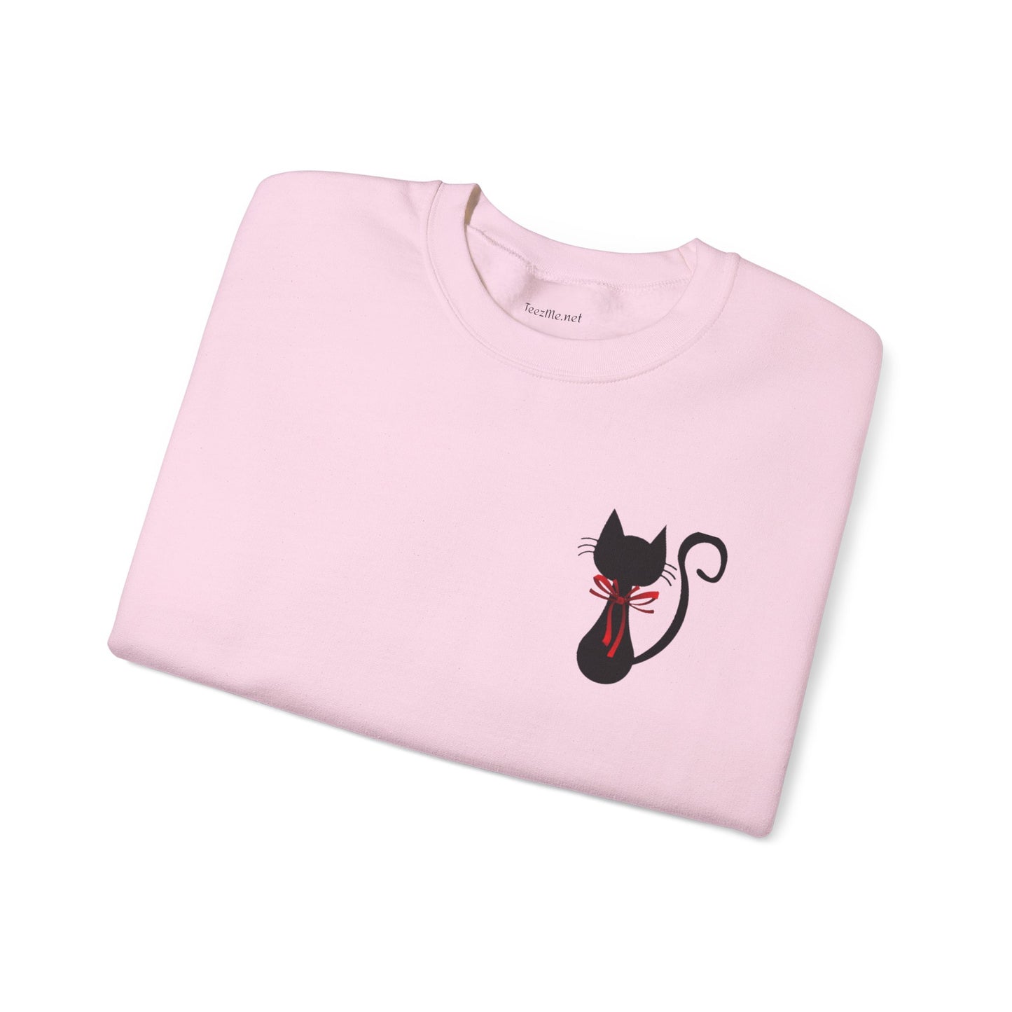 Black cat - Unisex Heavy Blend™ Crewneck Sweatshirt