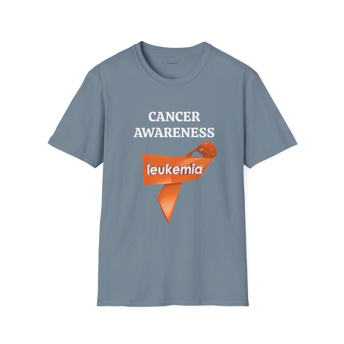 Leukemia Cancer Awareness - Unisex Softstyle T-Shirt 100% Cotton Graphic