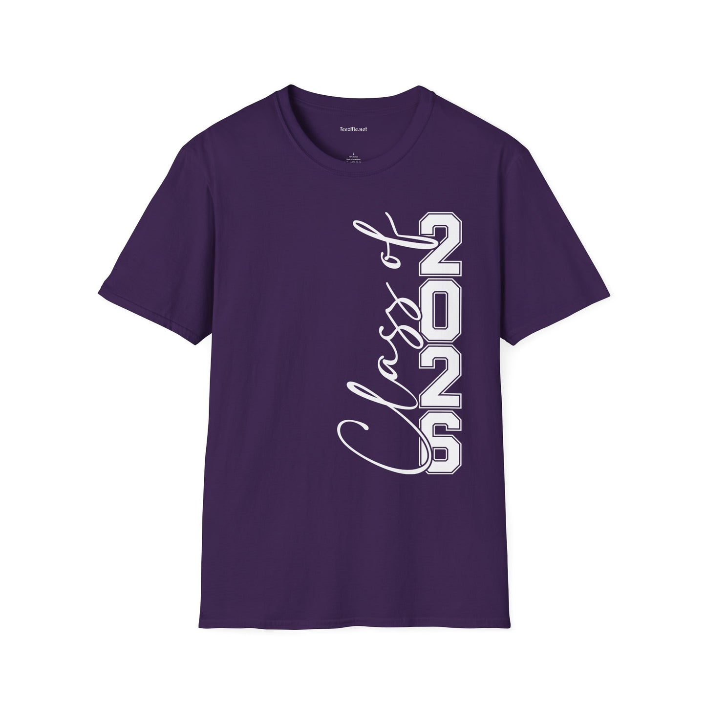Senior Class of '26 Unisex Softstyle T-Shirt 100% Cotton Graphic