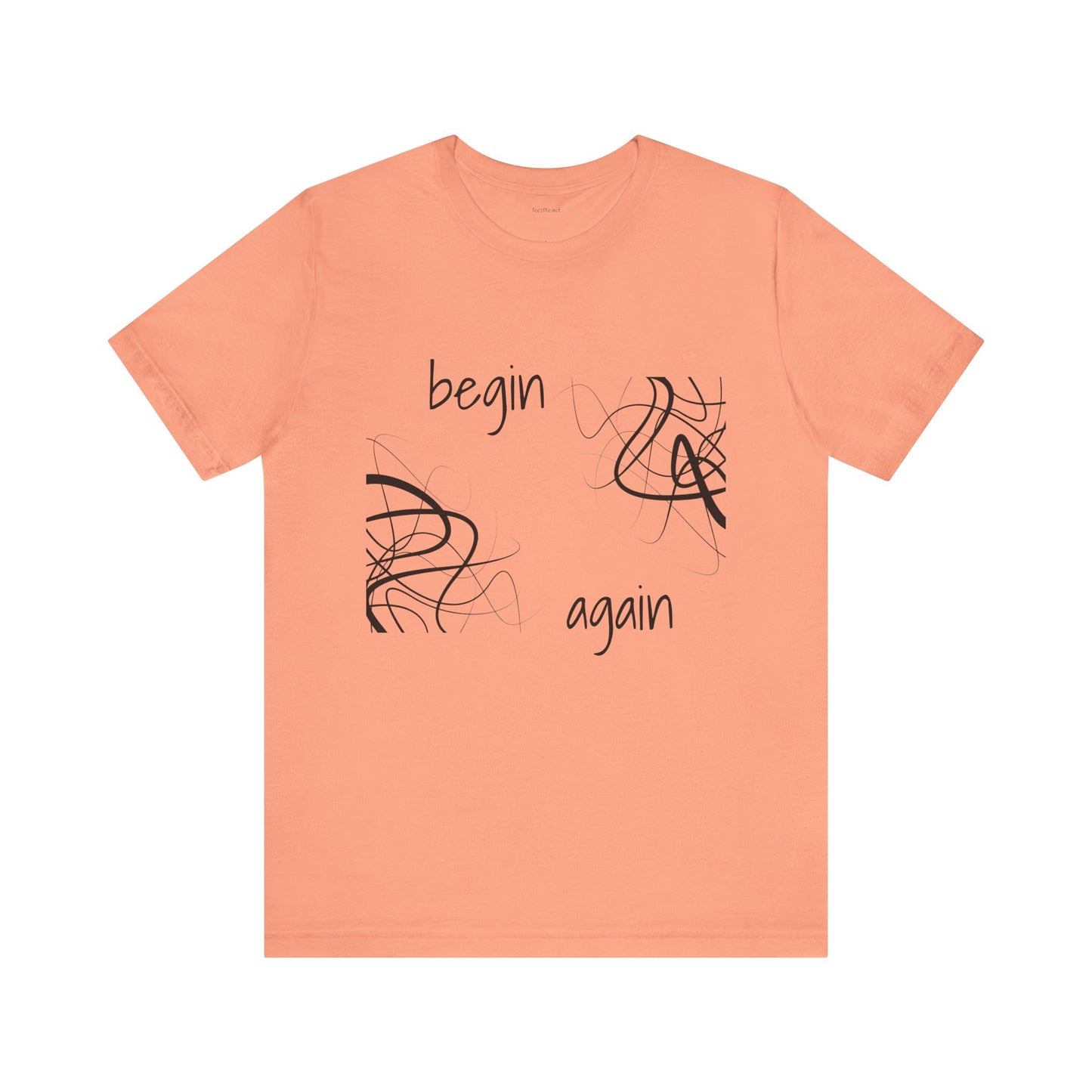 Begin Again - Unisex Jersey Short Sleeve Tee
