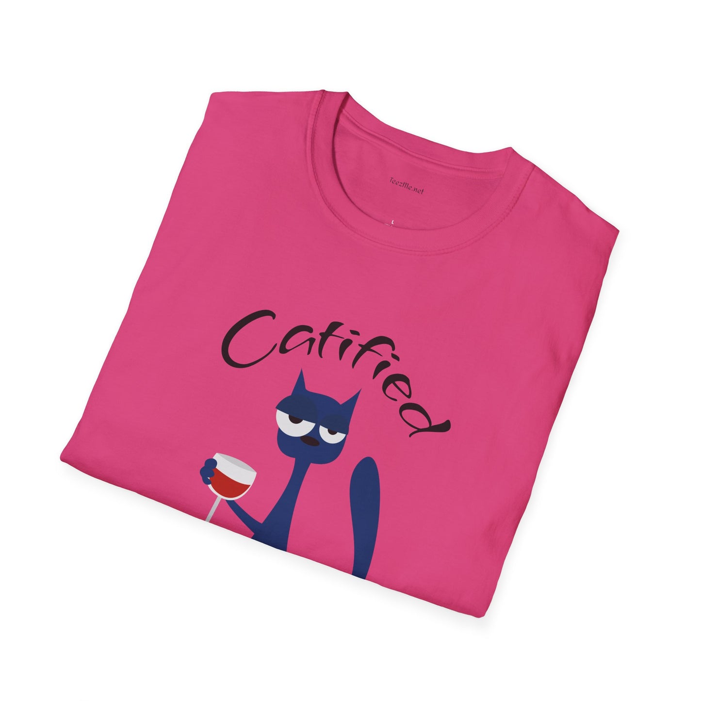 Catified Therapist - Unisex Softstyle T-Shirt 100% Cotton Graphic