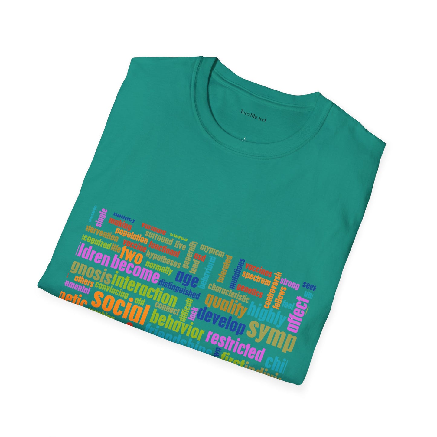 AUTISM speaks- Unisex Softstyle T-Shirt 100% Cotton Graphic