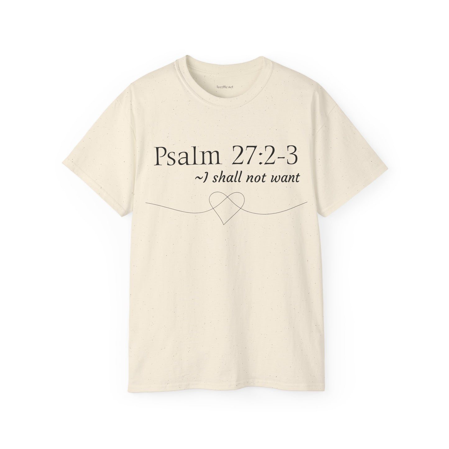 Psalm 27:2-3 - Unisex Ultra Cotton Tee