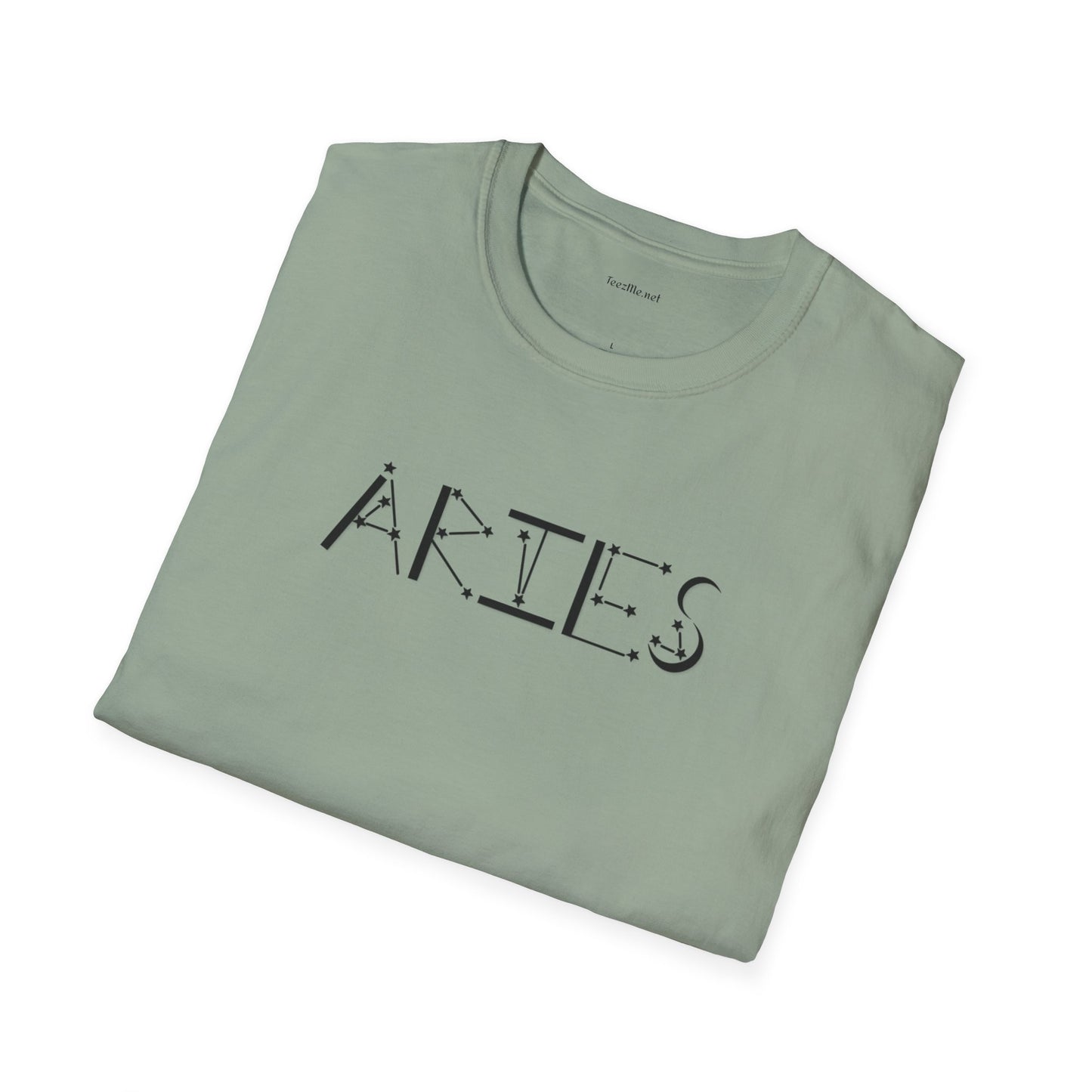 Aries Zodiac - Unisex Softstyle T-Shirt 100% Cotton Graphic
