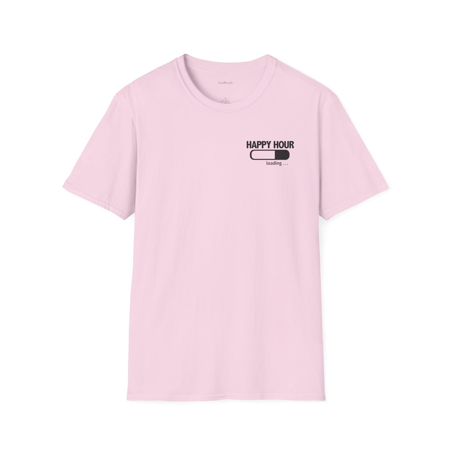 Happy Hour - Unisex Softstyle T-Shirt 100% Cotton Graphic