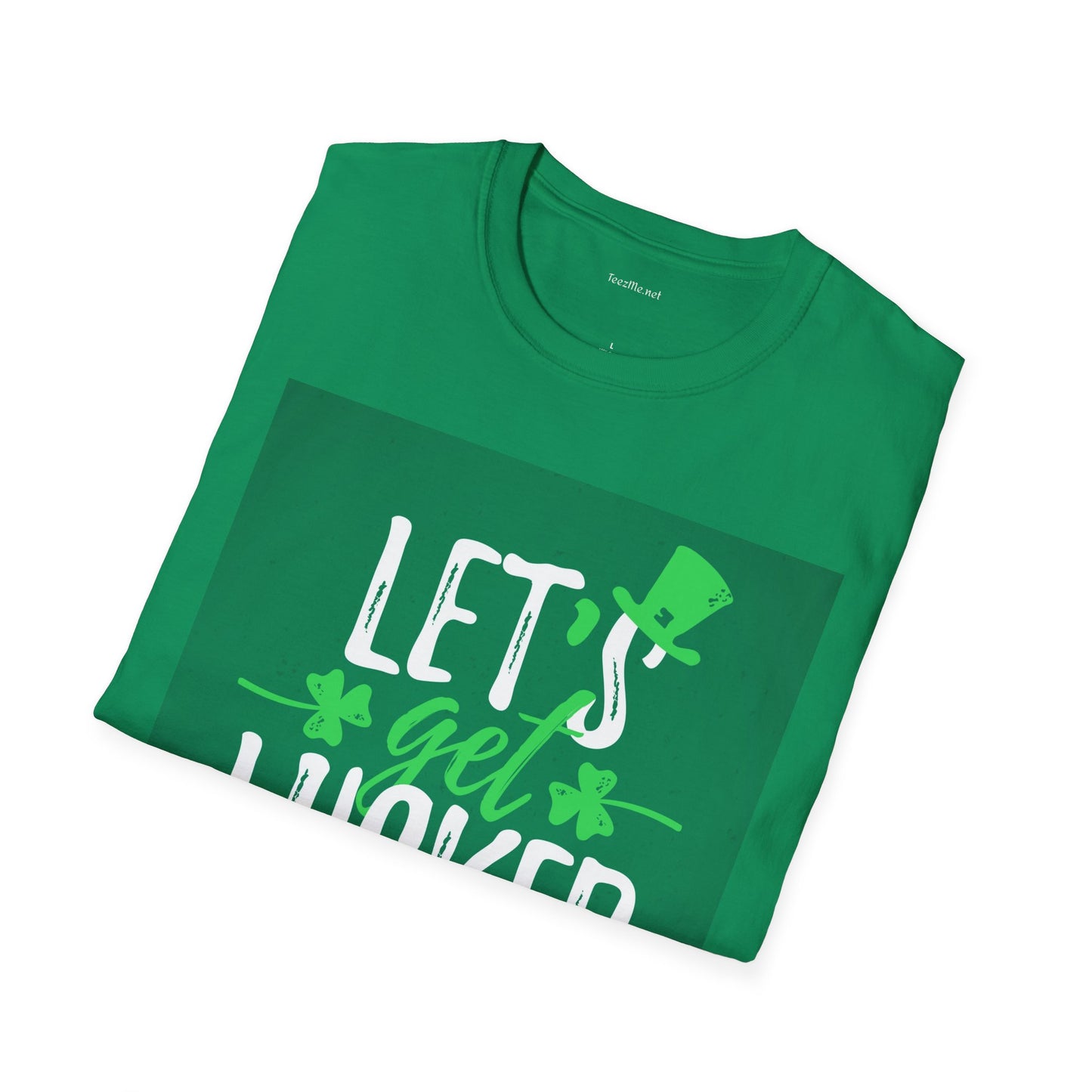 Let's Get Lucked - Unisex Softstyle T-Shirt 100% Cotton Graphic
