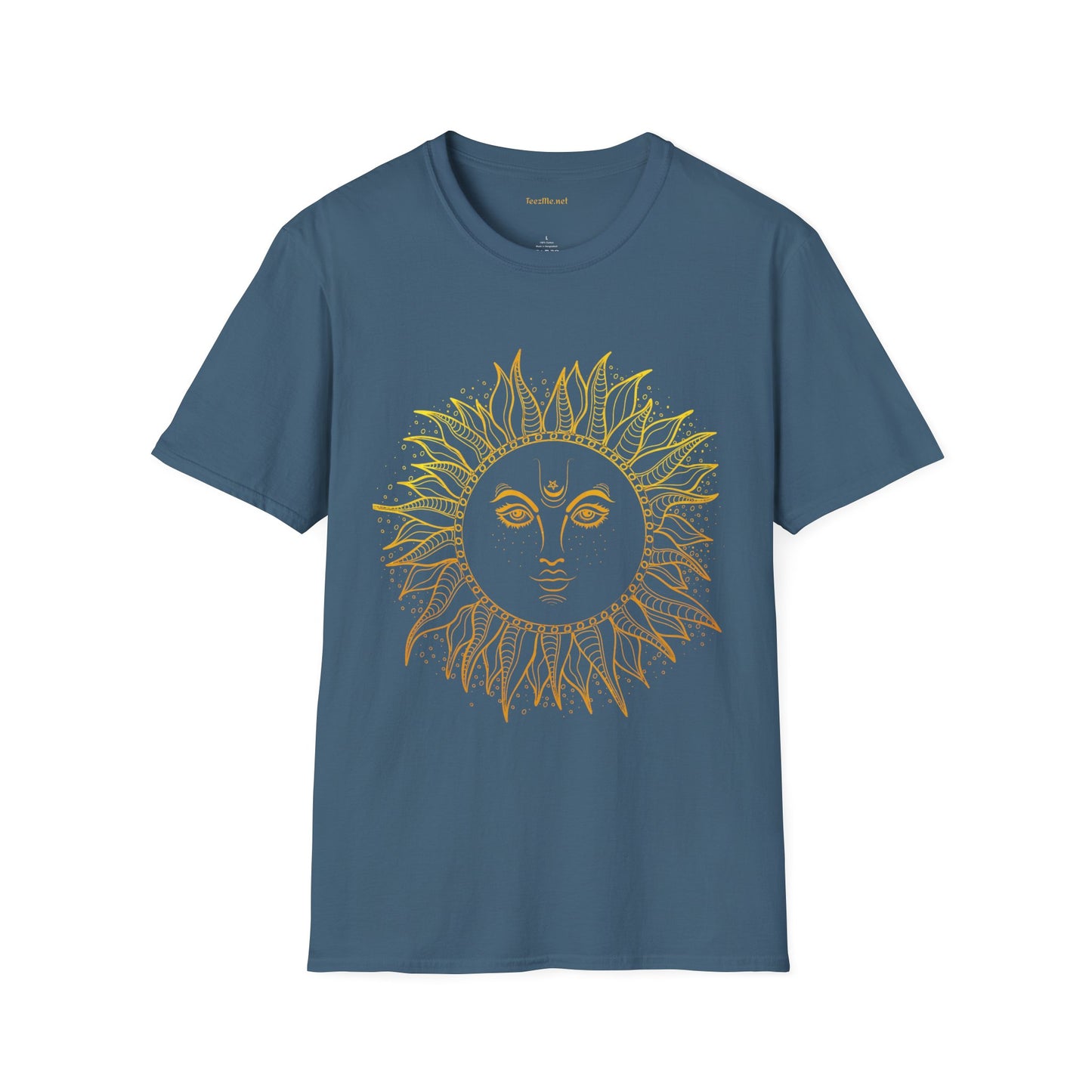 Golden Sun Unisex Softstyle T-Shirt 100% Cotton Graphic