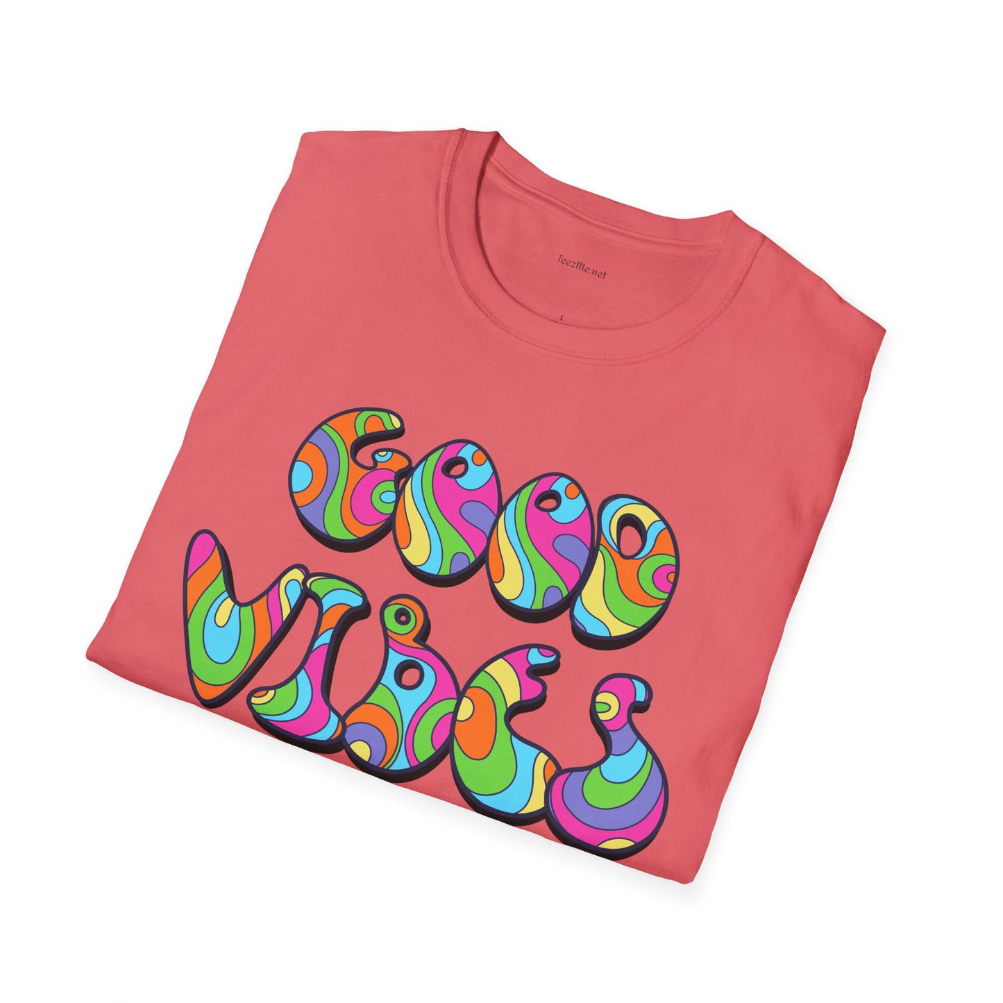 Good Vibes - Unisex Softstyle T-Shirt 100% Cotton Graphic