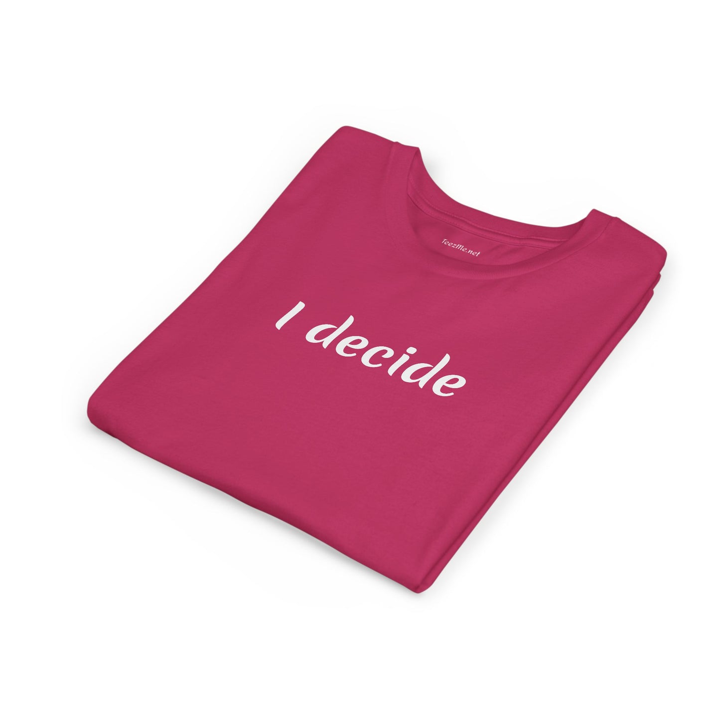 I decide - Unisex Jersey Short Sleeve Tee Petite Adult
