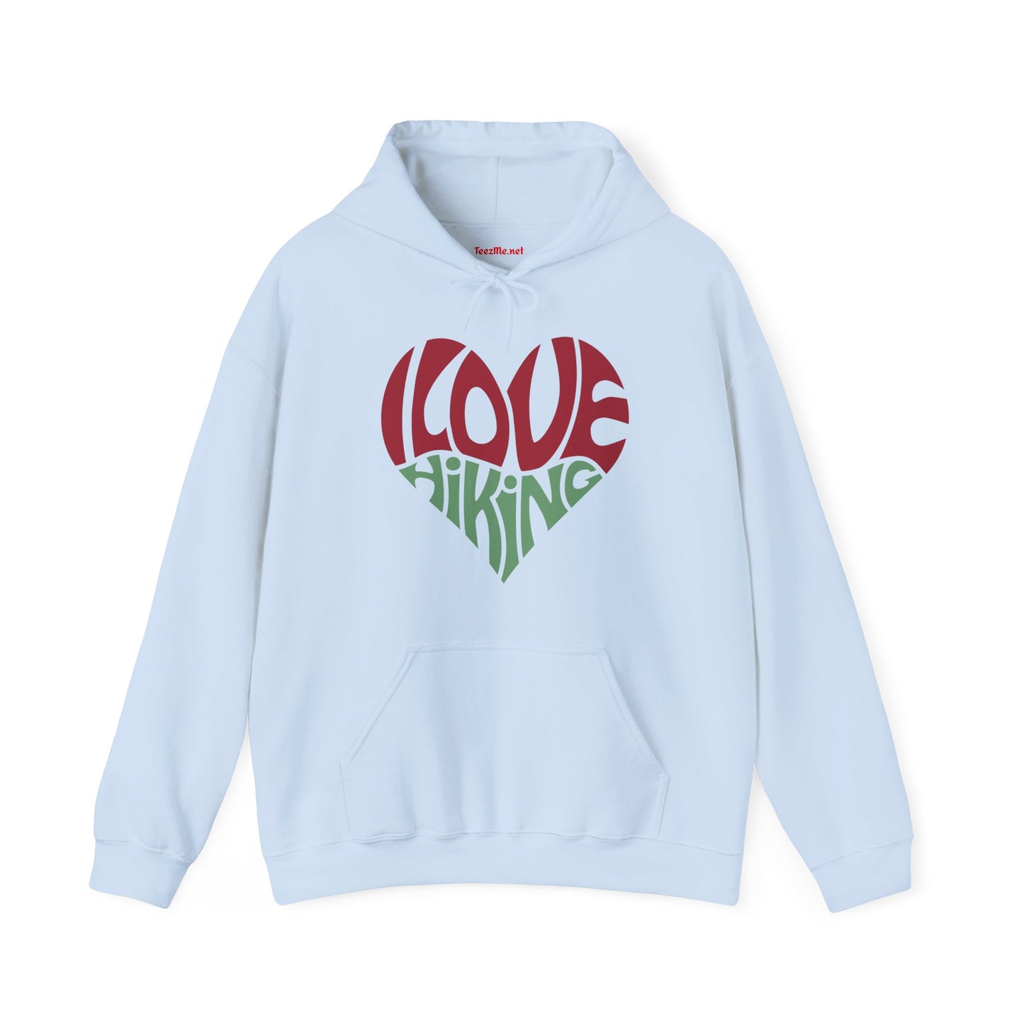 I Love Hiking Unisex Heavy Blend™ Hooded Sweatshirt