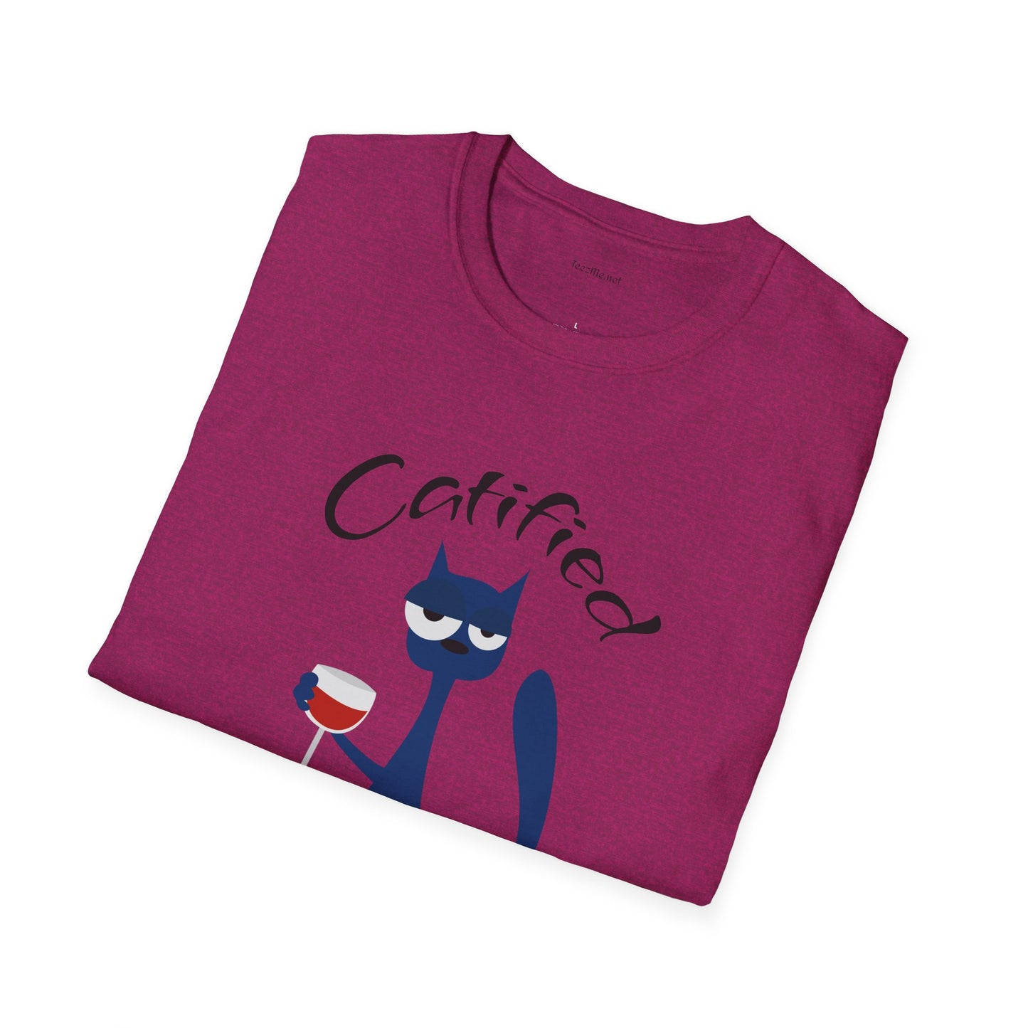 Catified Therapist - Unisex Softstyle T-Shirt 100% Cotton Graphic
