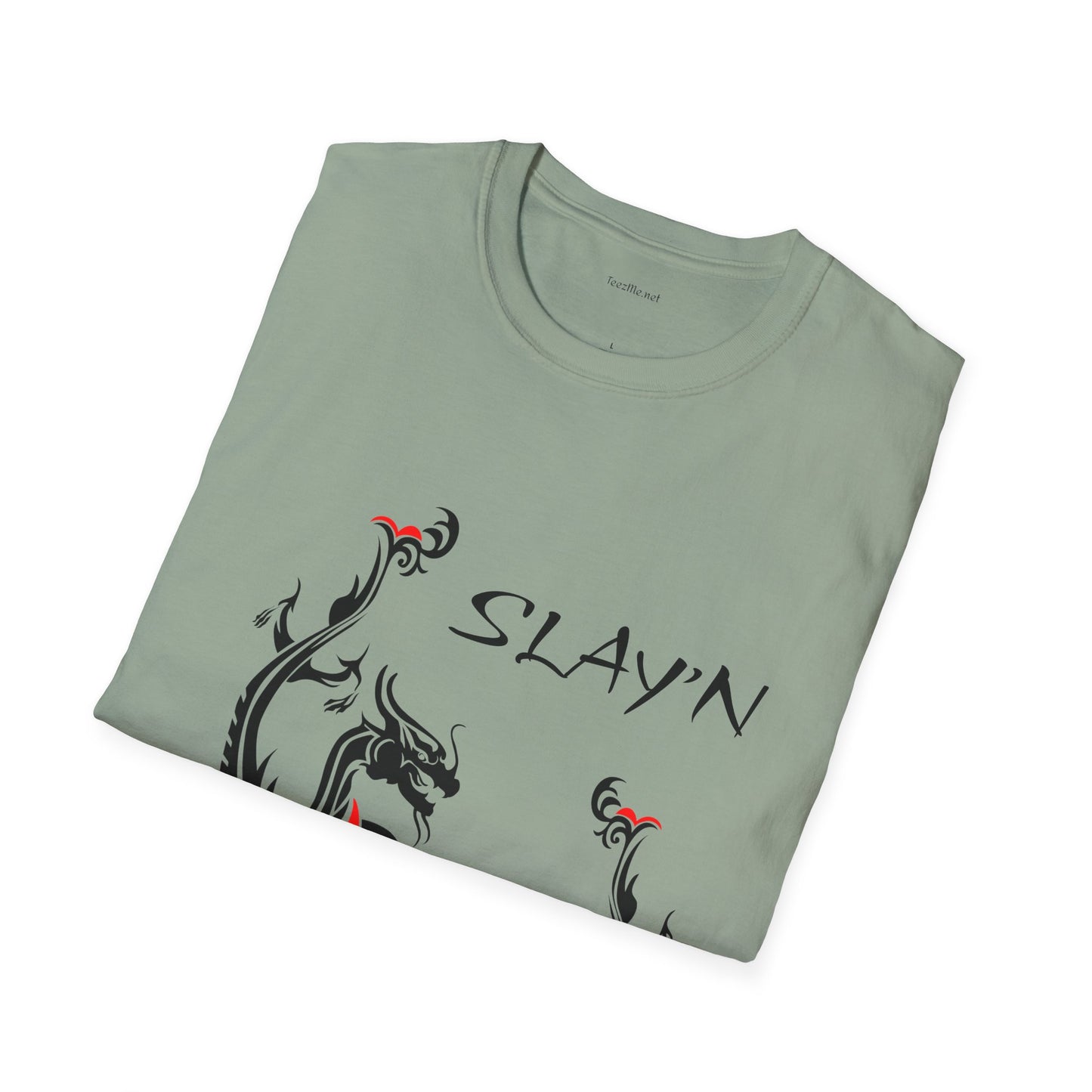 SLAY'N - Unisex Softstyle T-Shirt 100% Cotton Graphic