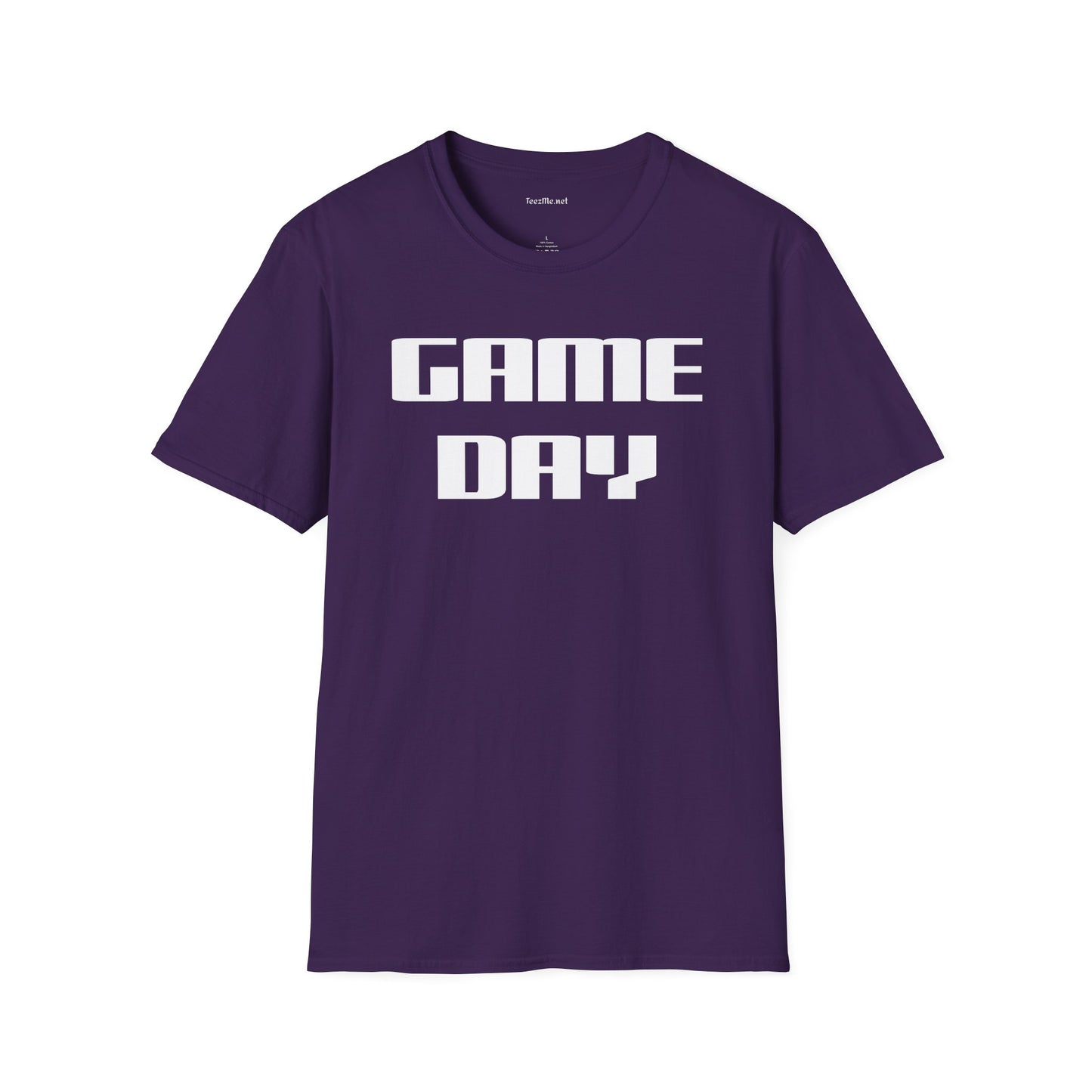 Game Day Unisex Softstyle T-Shirt 100% Cotton Graphic