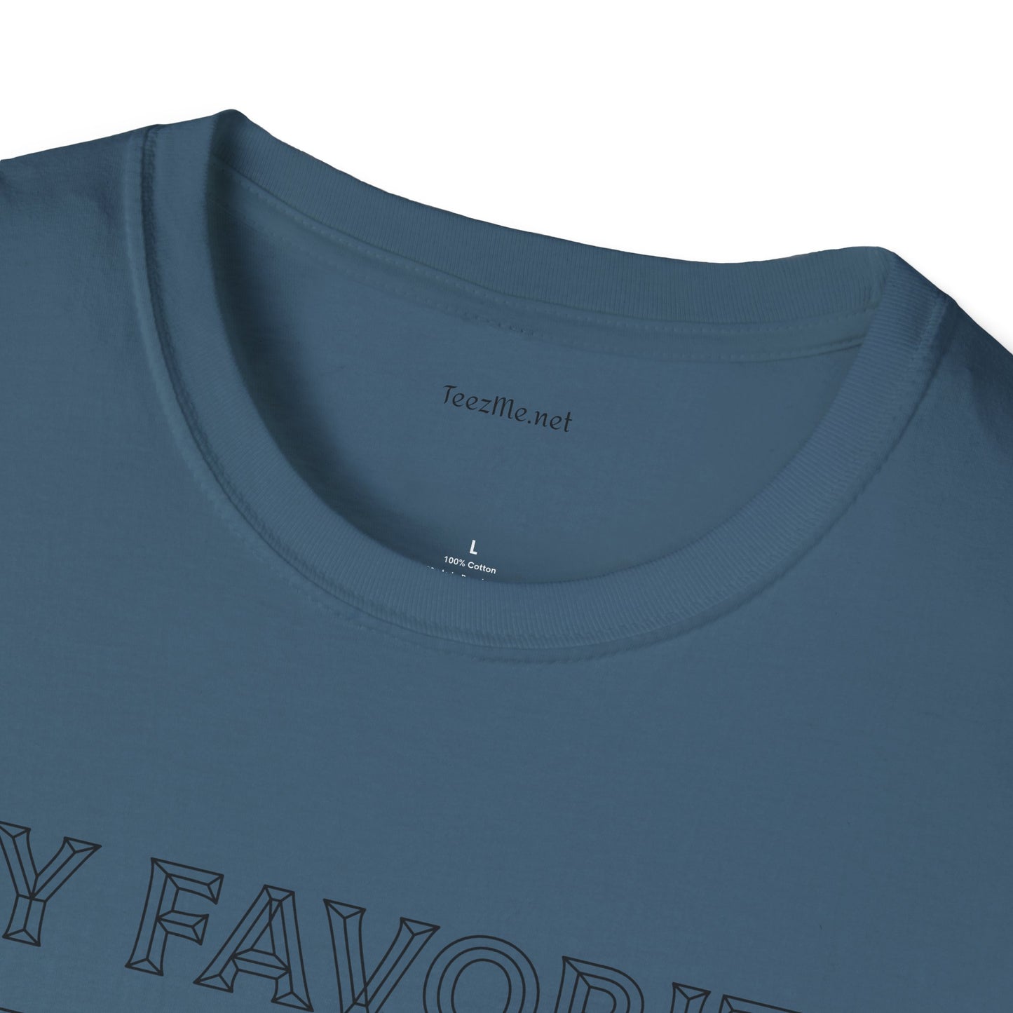 My favorite mistake - Unisex Softstyle T-Shirt 100% Cotton Graphic