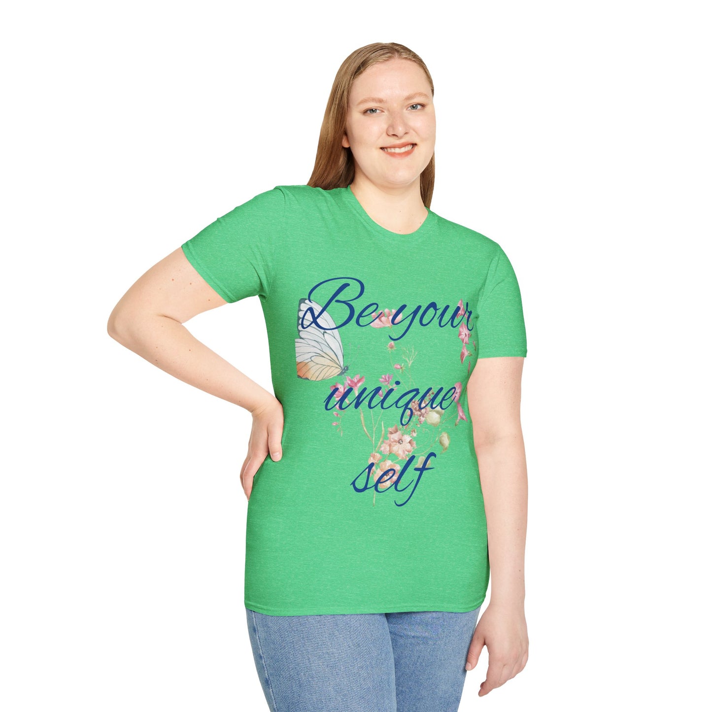 Be your unique self - Unisex Ultra Cotton Tee 100% Cotton Graphic