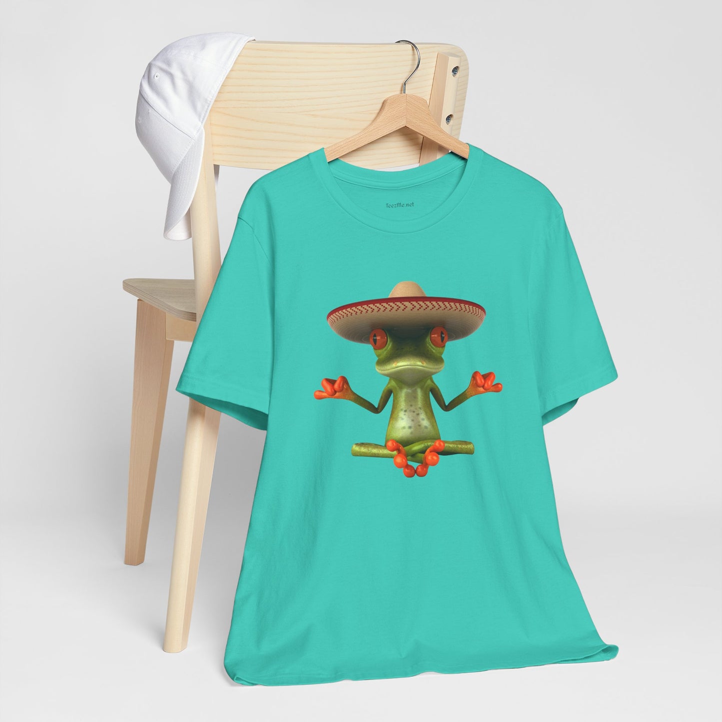 Frog Meditating - Unisex Jersey Short Sleeve Tee