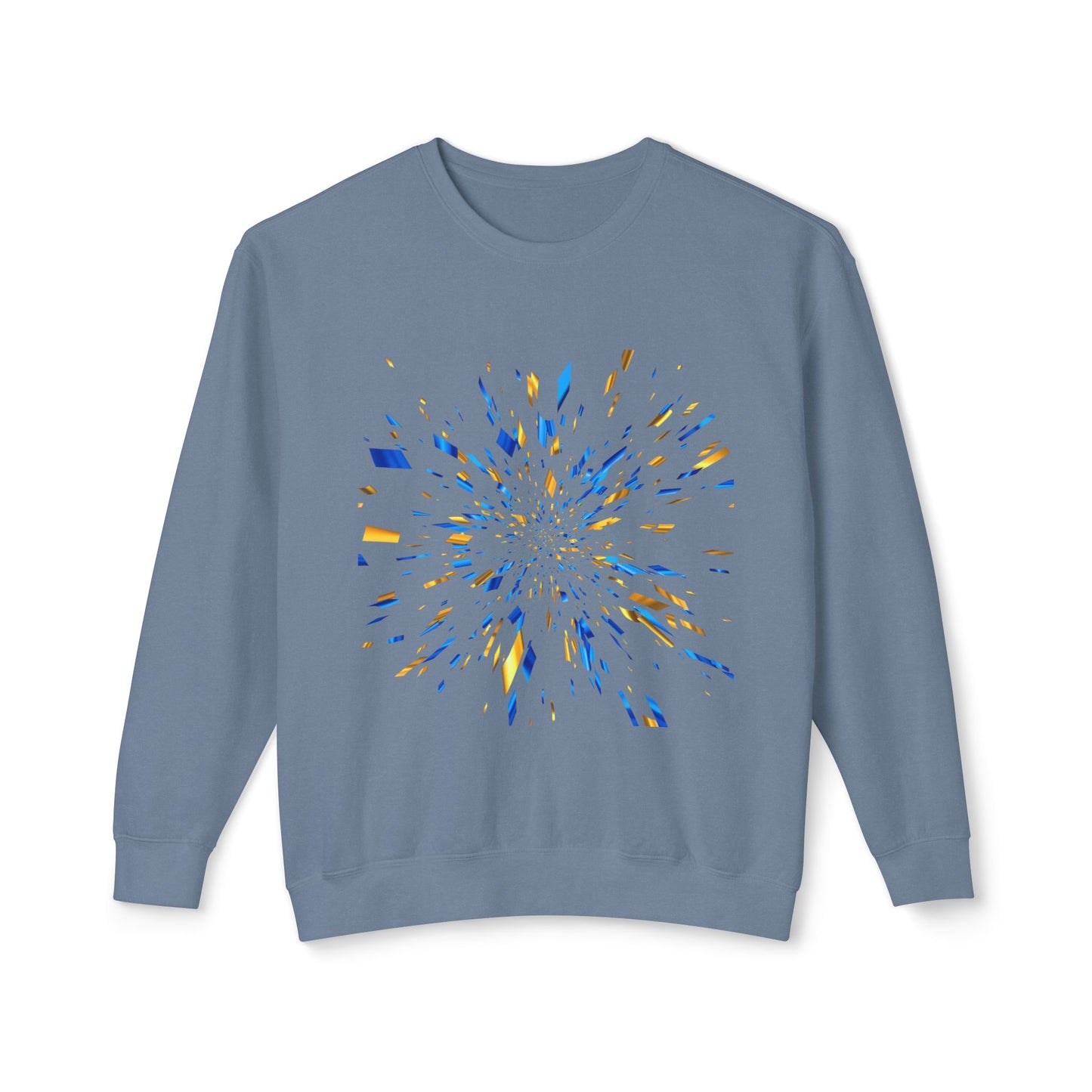 Burst - Unisex Lightweight Crewneck Sweatshirt