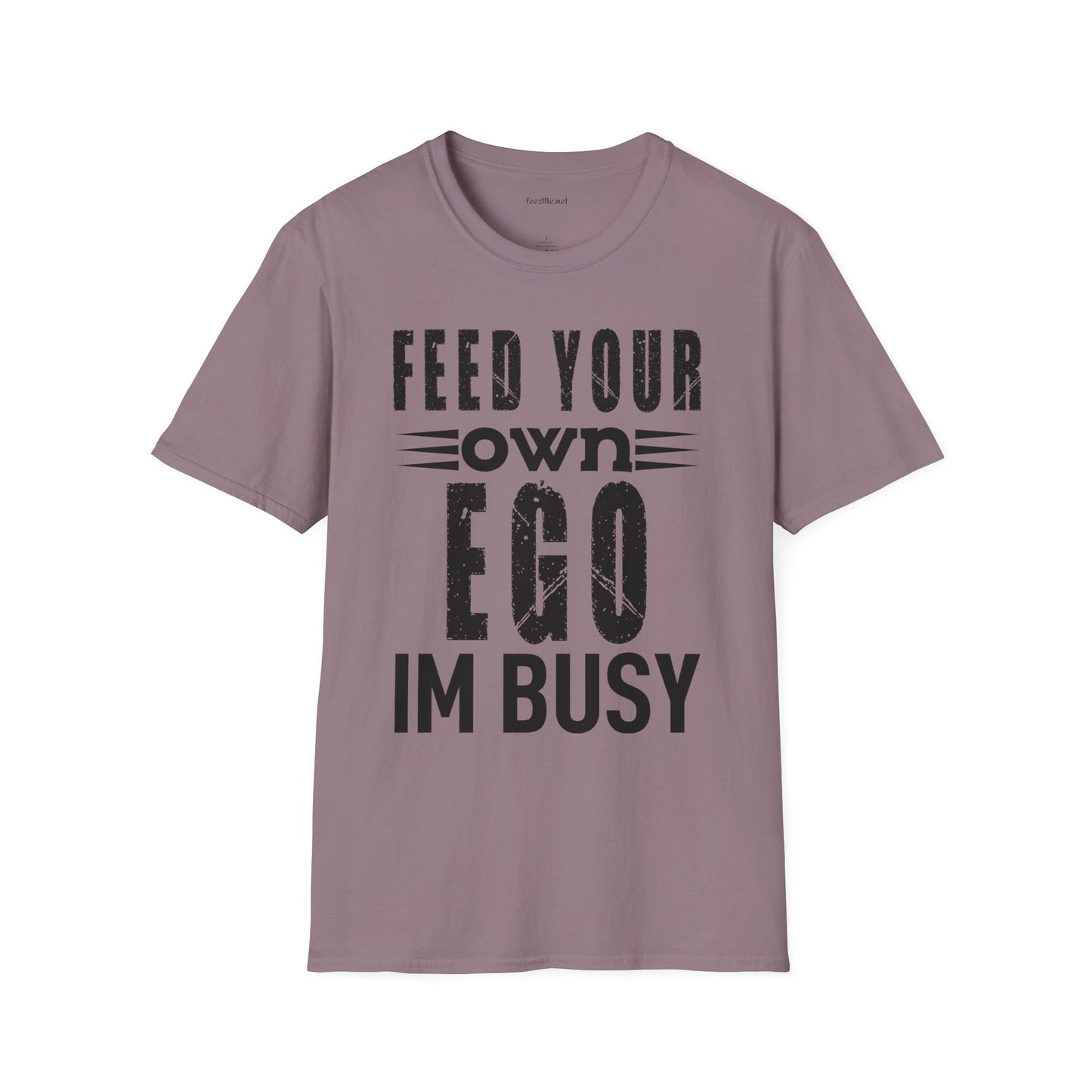 Feed Your Own EGO Unisex Softstyle T-Shirt 100% Cotton