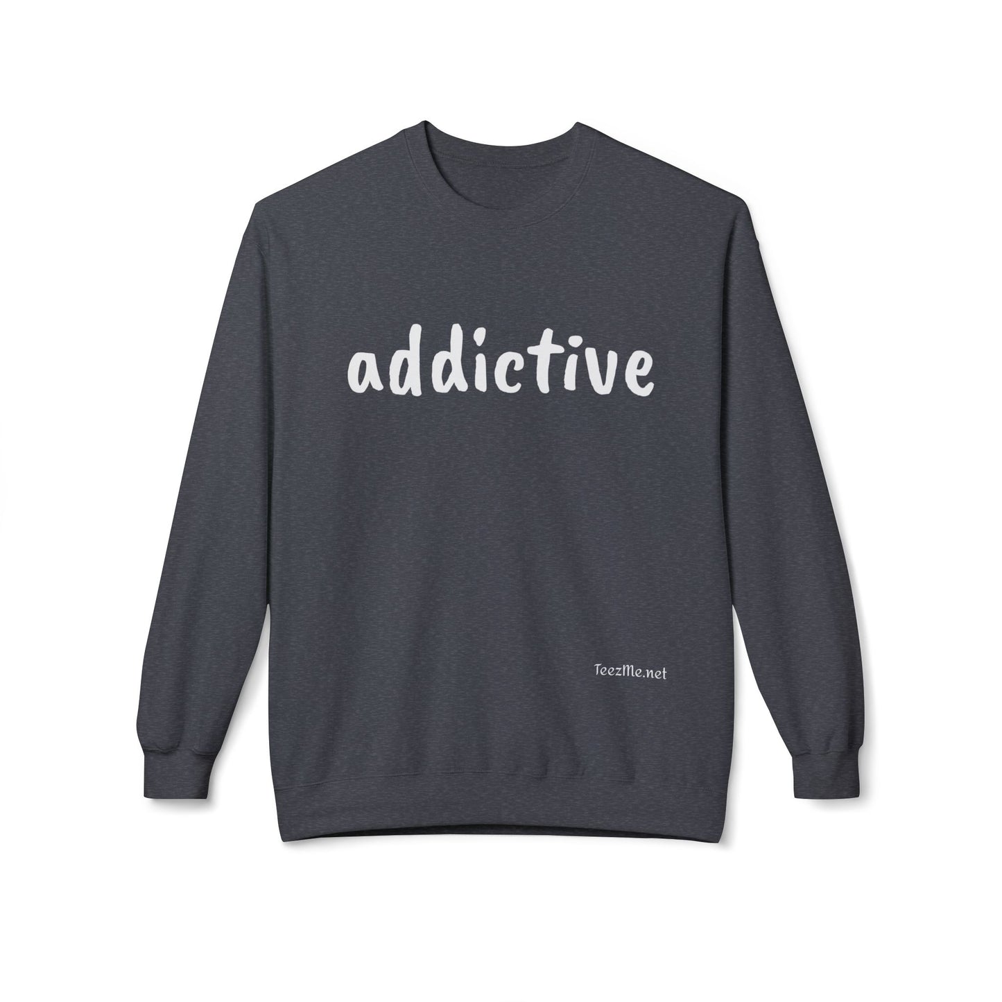 Addictive - Unisex Midweight Softstyle Fleece Crewneck Sweatshirt