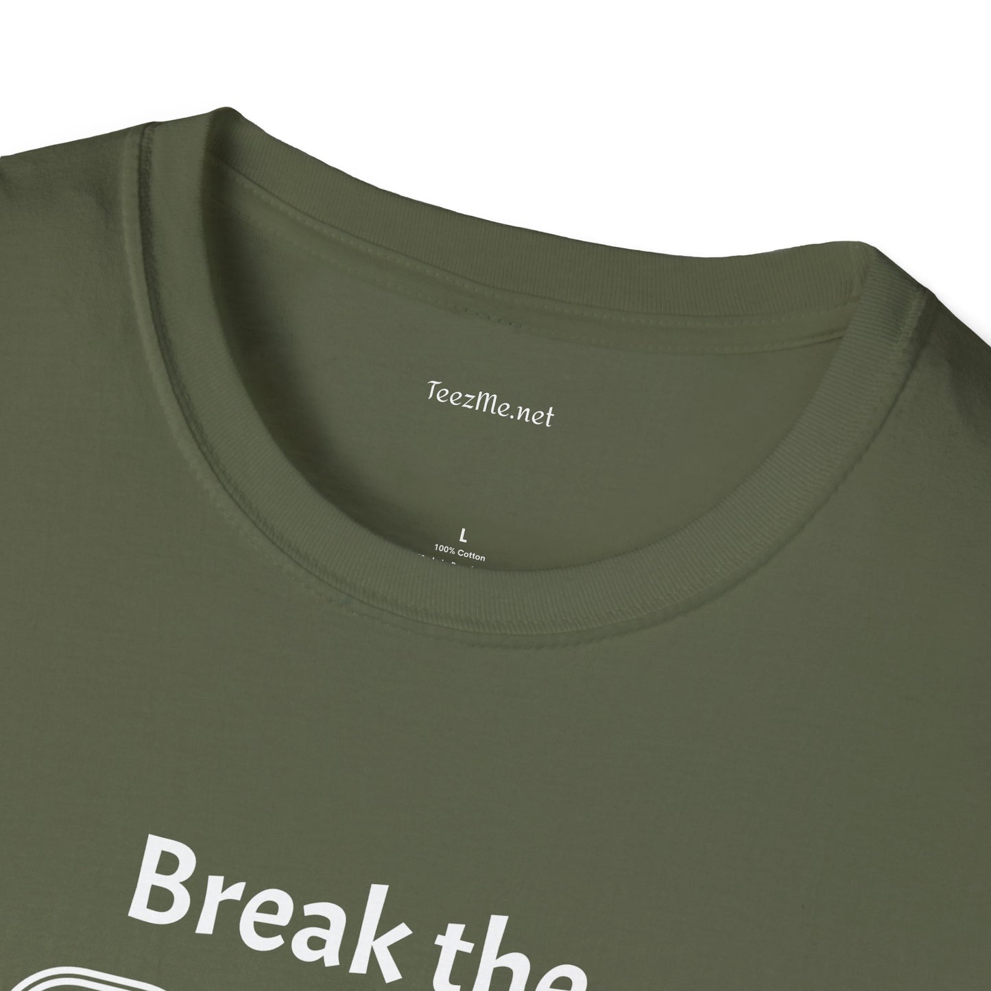 Break the Cycle - Unisex Softstyle T-Shirt 100% Cotton Graphic