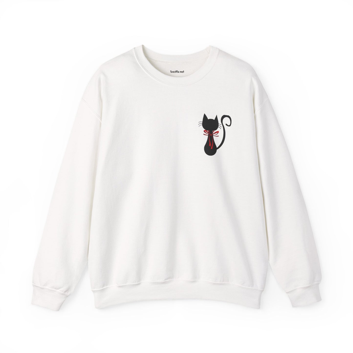 Black cat - Unisex Heavy Blend™ Crewneck Sweatshirt