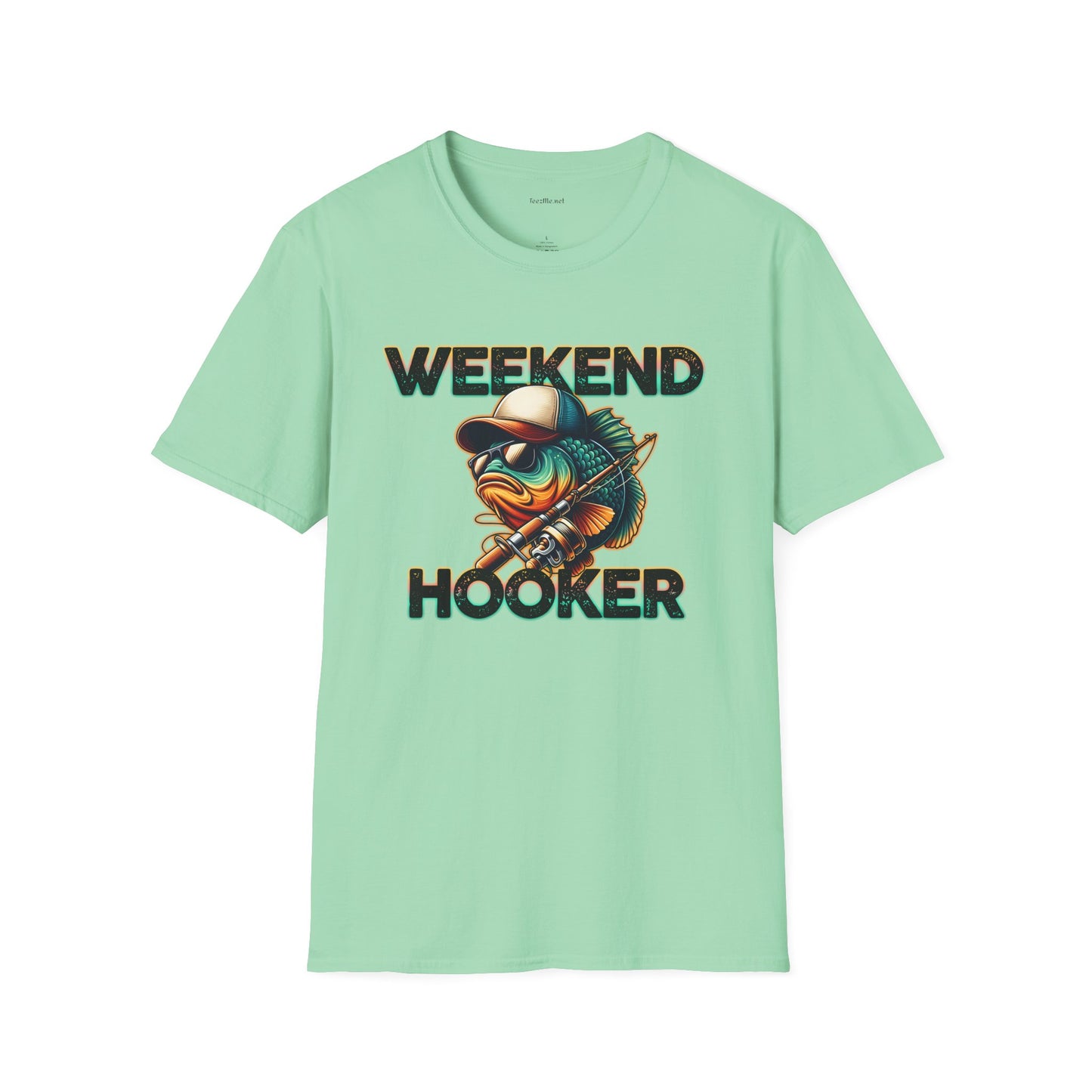 Weekend Hooker - Unisex Softstyle T-Shirt 100% Cotton Graphic