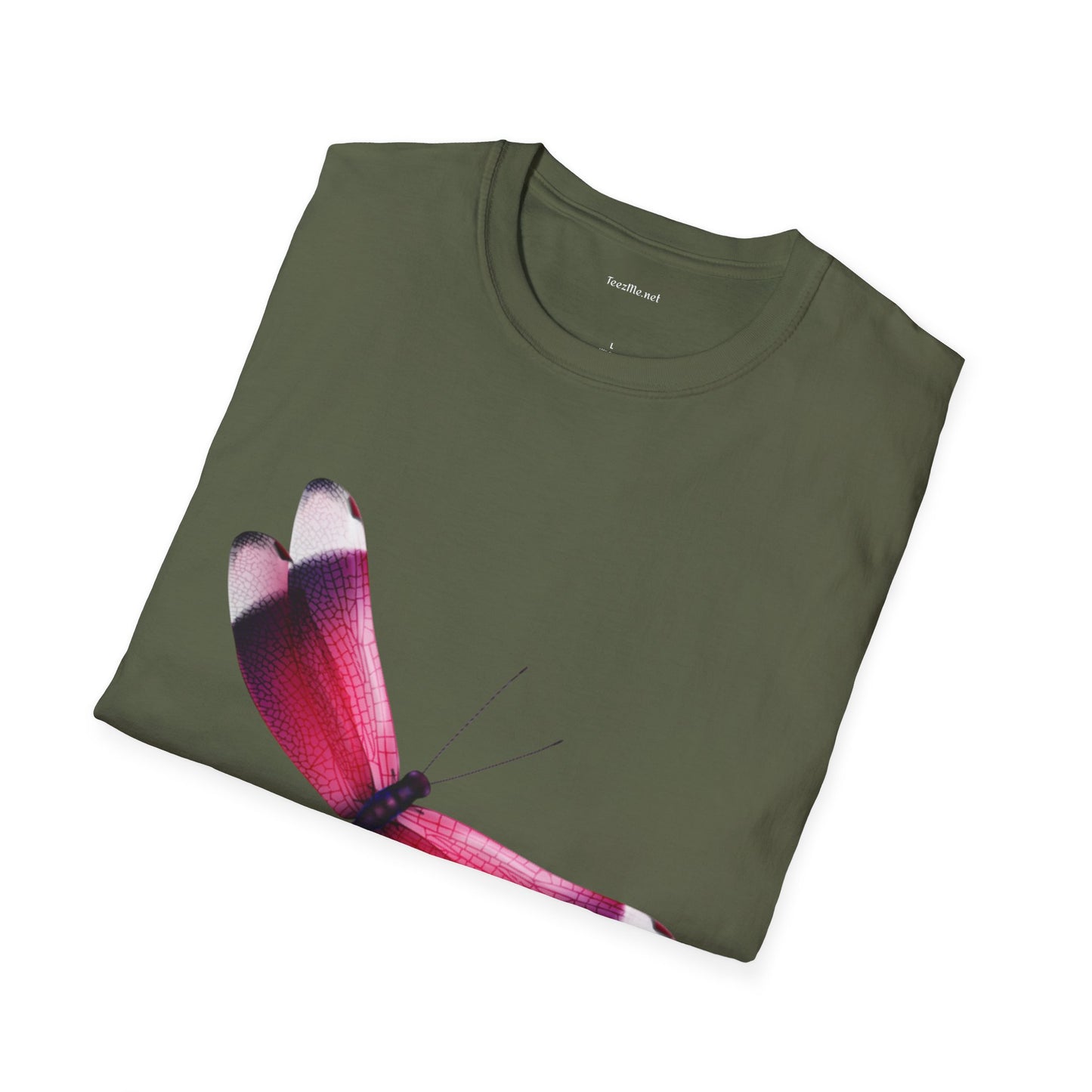 Dragonfly - Unisex Softstyle T-Shirt 100% Cotton Graphic