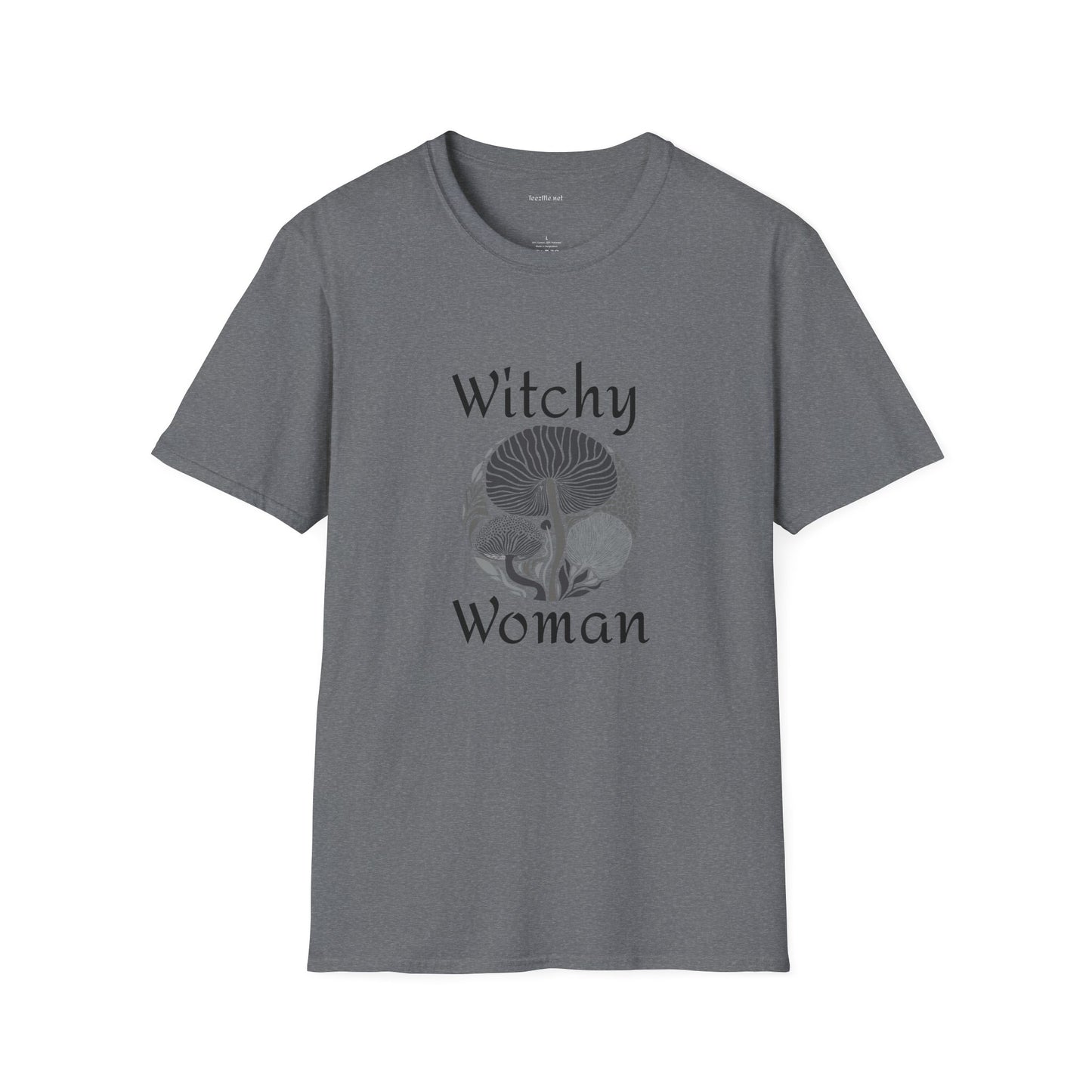 Witchy Woman - Unisex Softstyle T-Shirt 100% Cotton Graphic