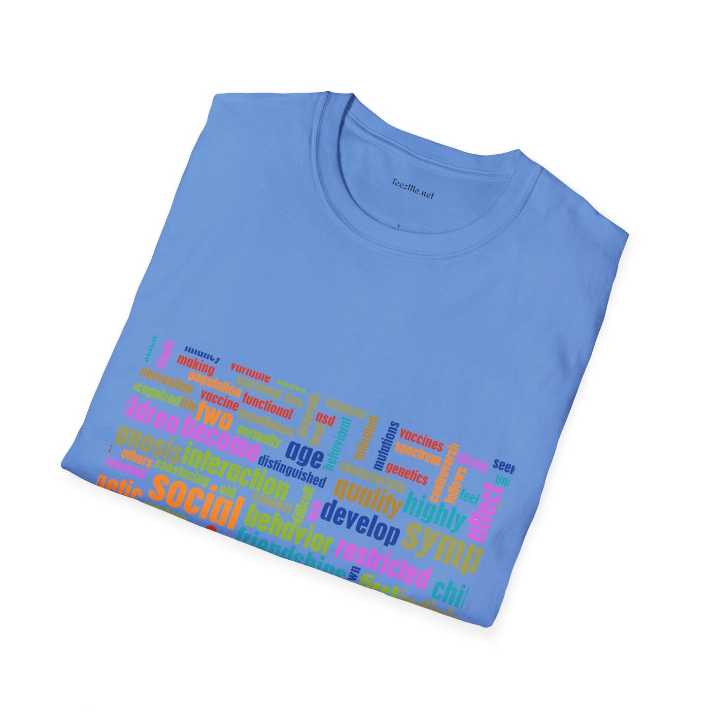 AUTISM speaks- Unisex Softstyle T-Shirt 100% Cotton Graphic