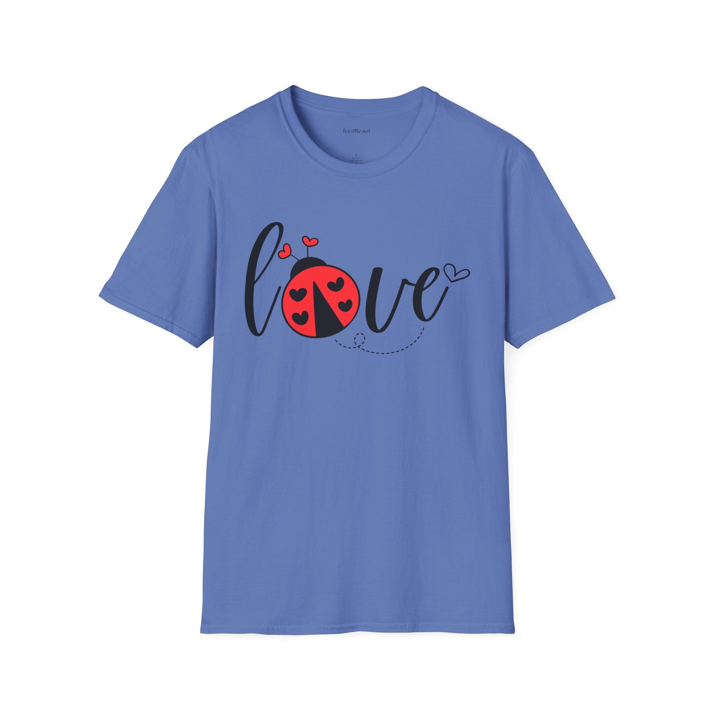 Ladybug Love Unisex Soft T-Shirt 100% Cotton Graphic