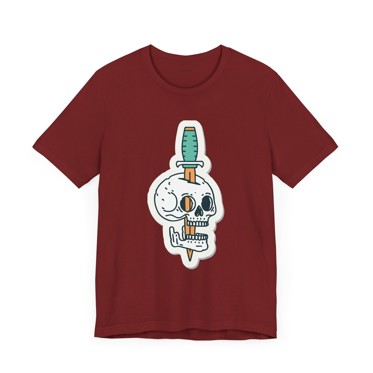 Skull dagger - Unisex Jersey Short Sleeve Tee