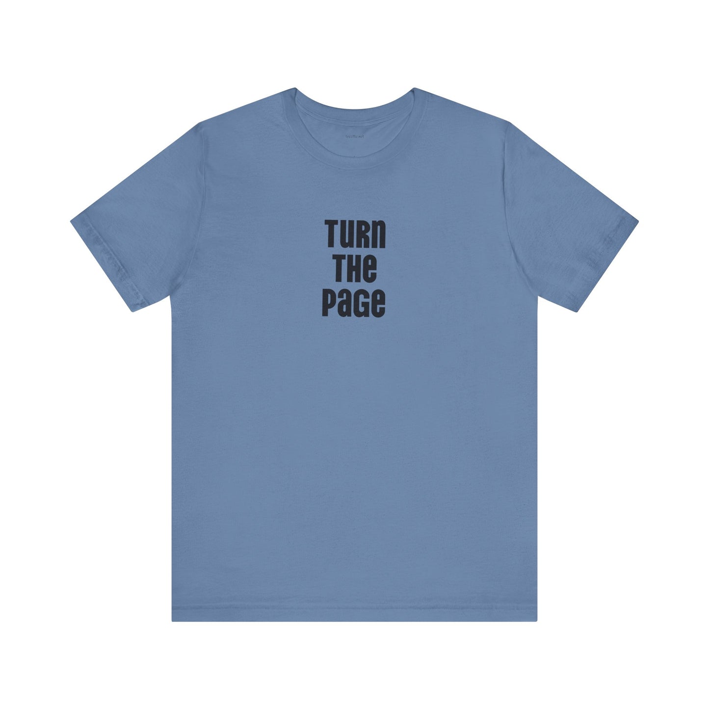 Turn the Page - Unisex Jersey Short Sleeve Tee