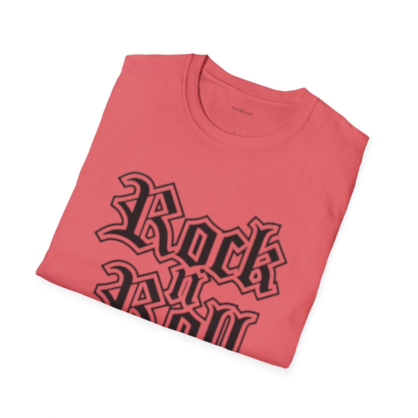 ROCK n ROLL - Unisex Softstyle T-Shirt 100% Cotton Graphic