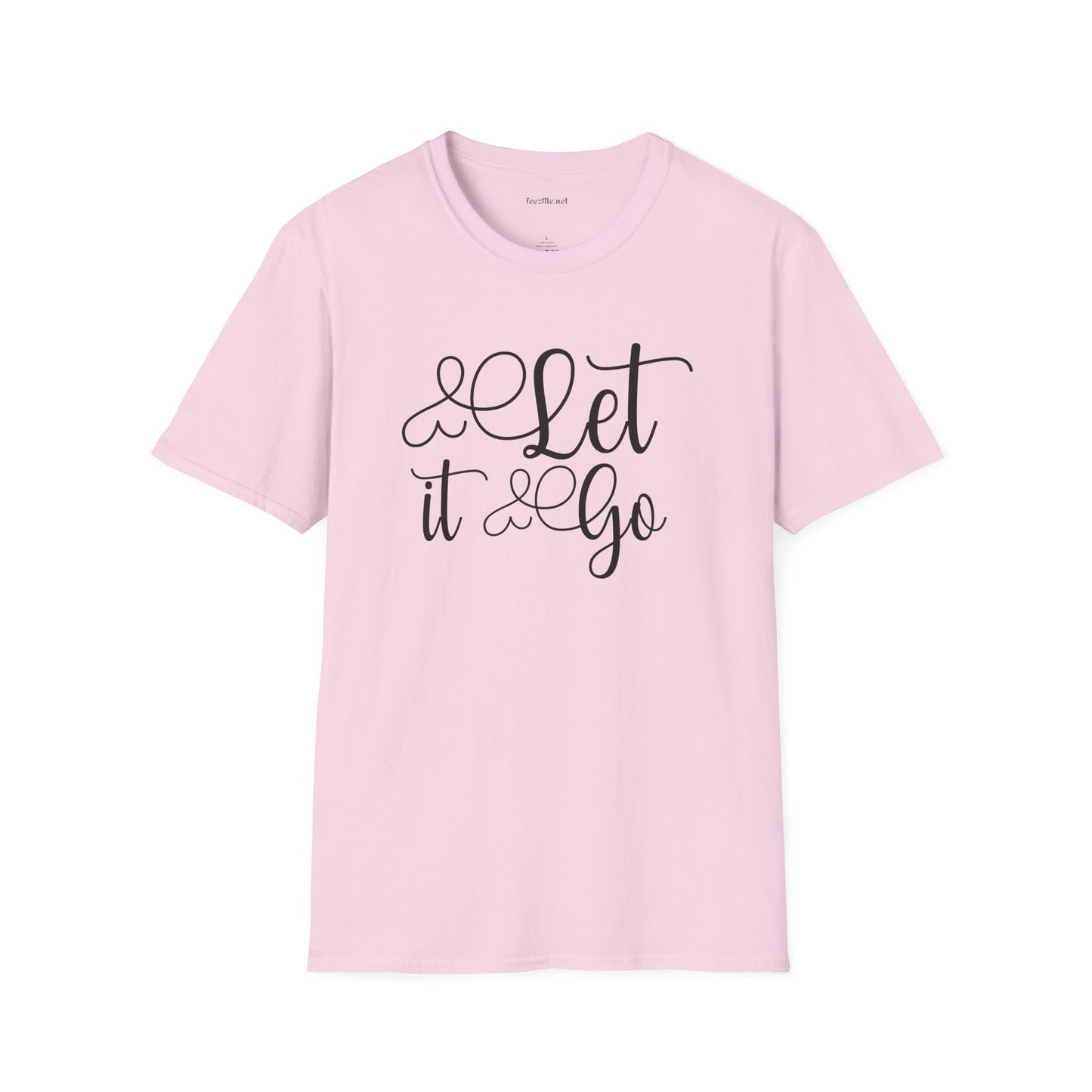 Let it go (1) Unisex Softstyle T-Shirt 100% Cotton Graphic