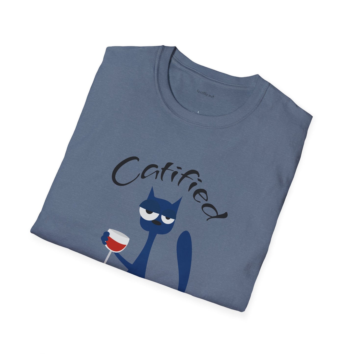 Catified Therapist - Unisex Softstyle T-Shirt 100% Cotton Graphic