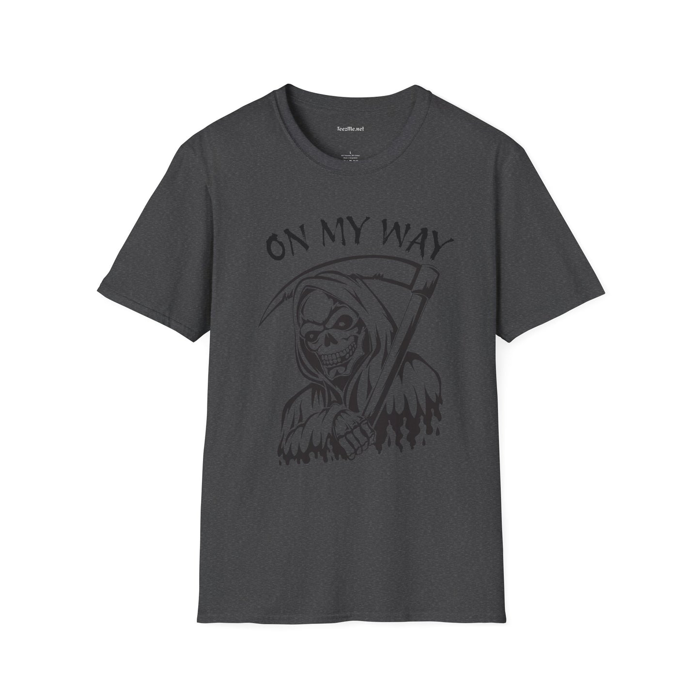 On My Way - Unisex Softstyle T-Shirt 100% Cotton Graphic