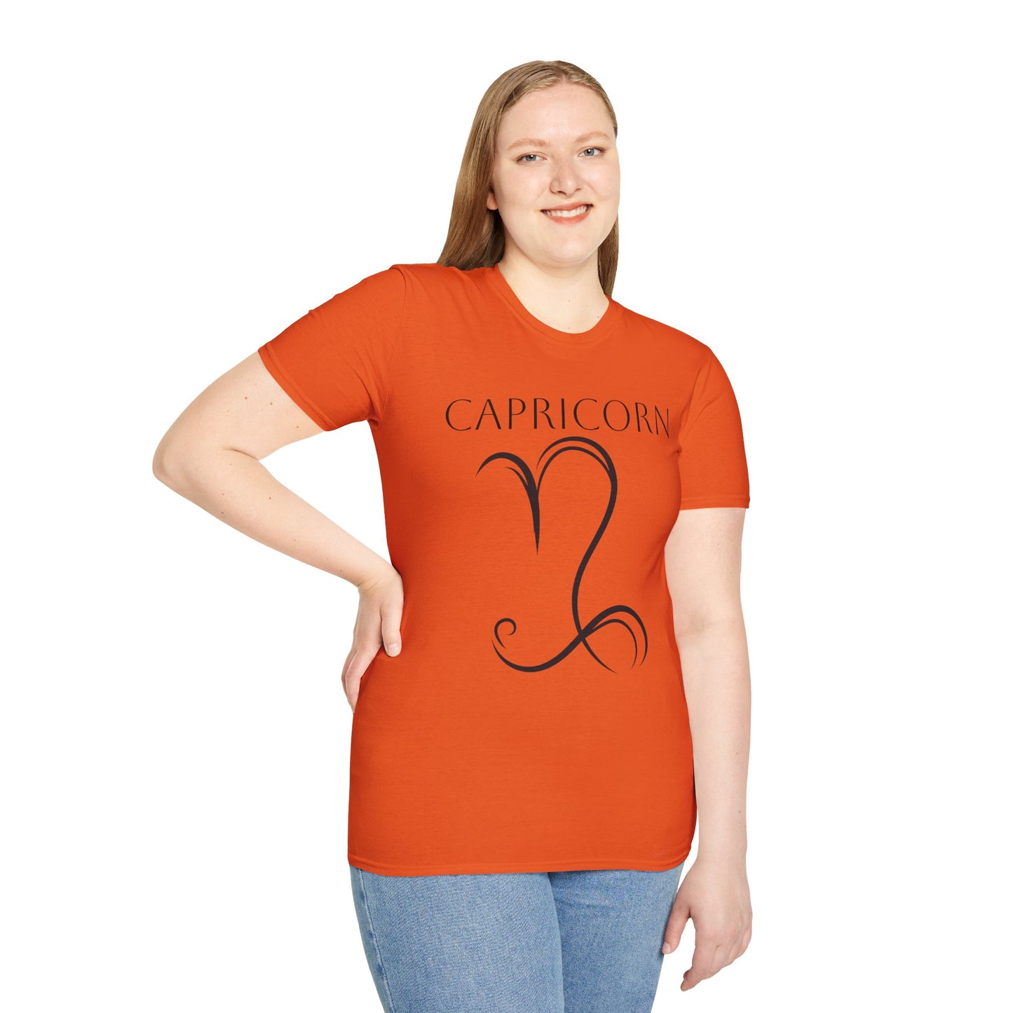 CAPRICORN - Unisex Softstyle T-Shirt 100% Cotton Graphic
