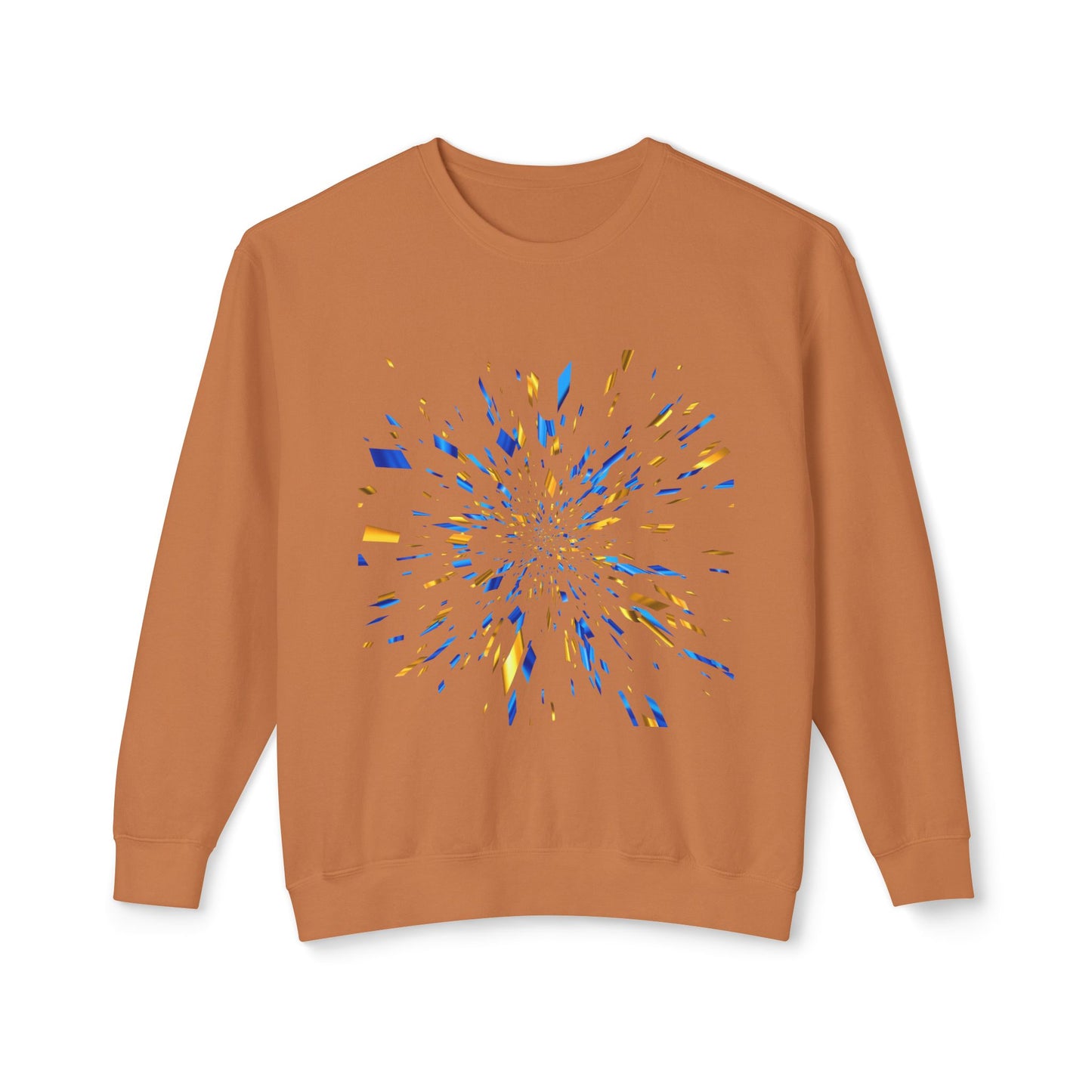 Burst - Unisex Lightweight Crewneck Sweatshirt