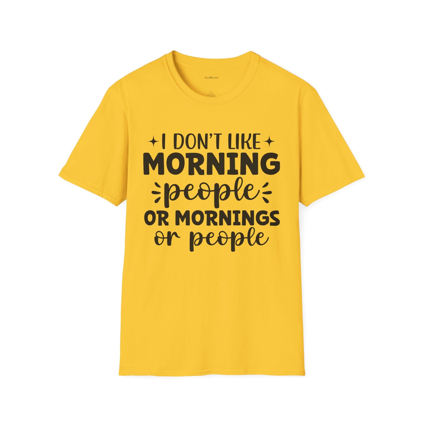 I don't like - Unisex Softstyle T-Shirt 100% Cotton Graphic