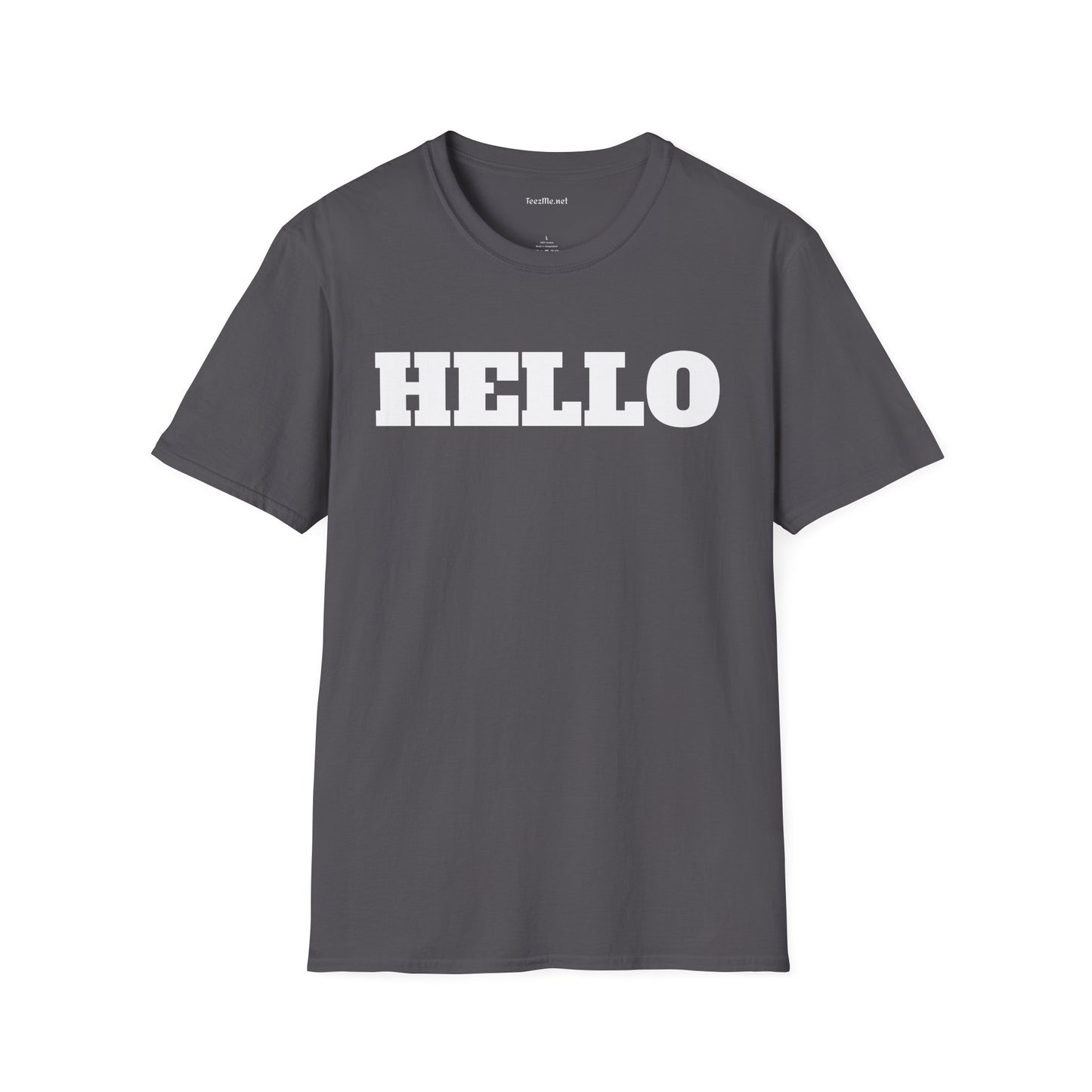 HELLO - Unisex Softstyle T-Shirt 100% Cotton Graphic