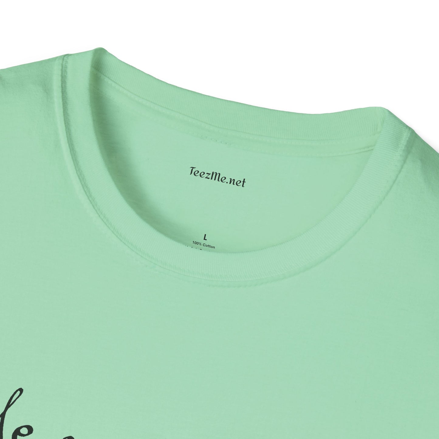 Me, my crystals, and I - Unisex Softstyle T-Shirt 100% Cotton Graphic