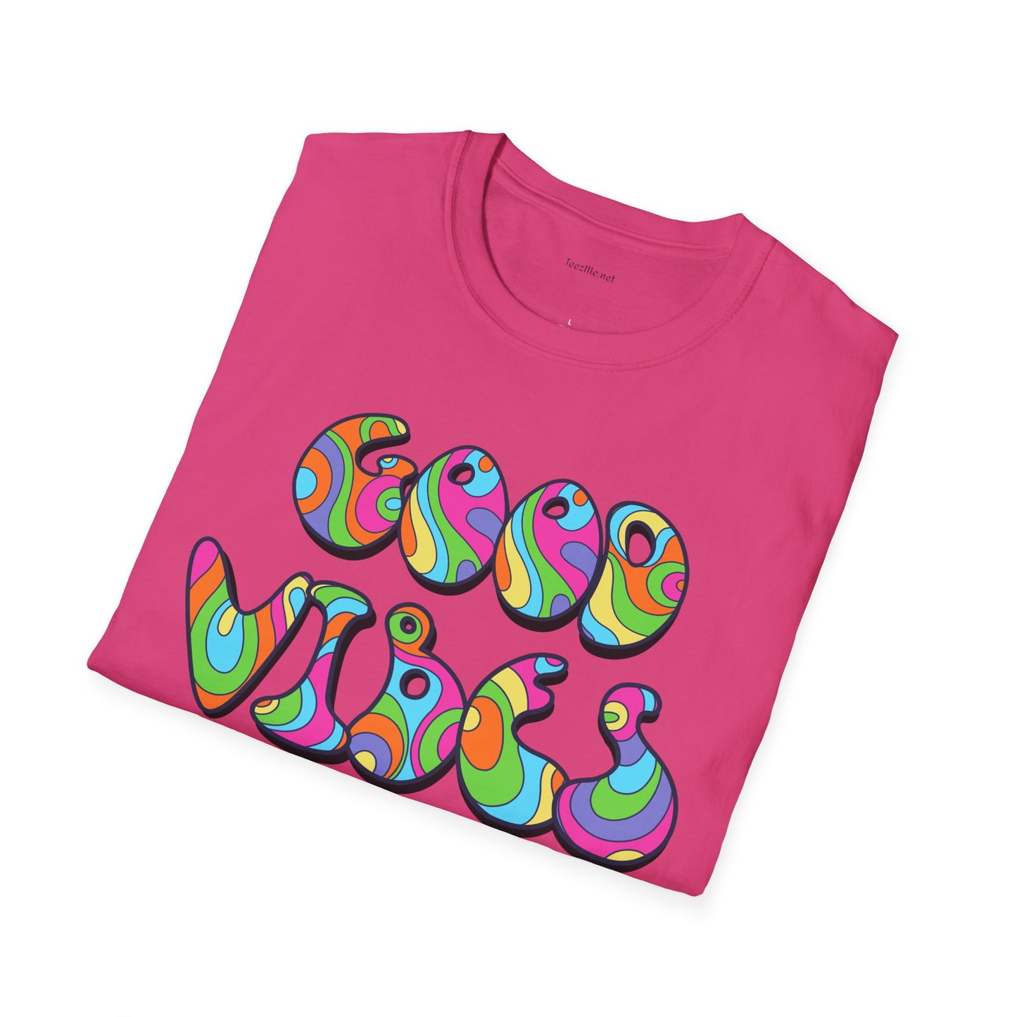 Good Vibes - Unisex Softstyle T-Shirt 100% Cotton Graphic