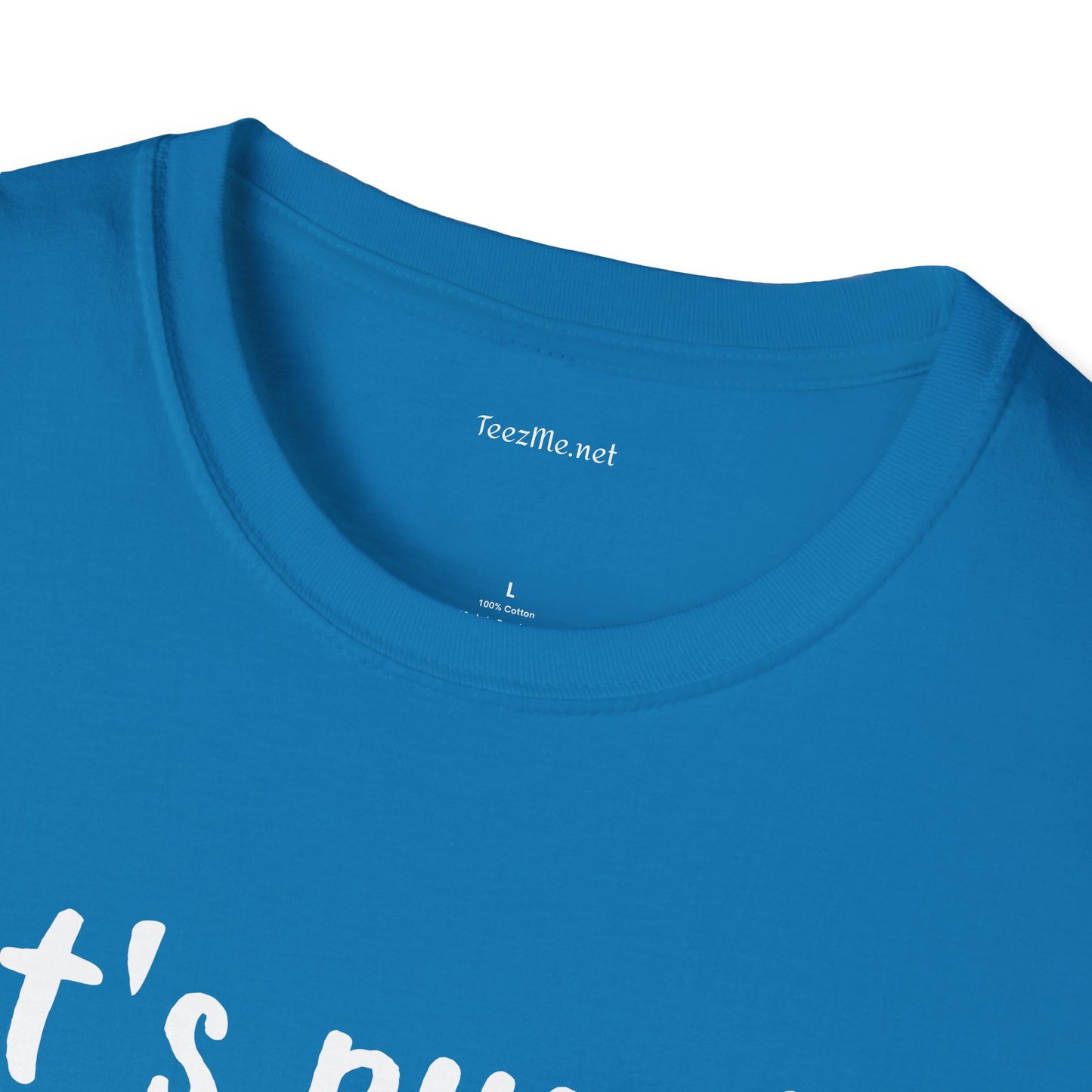 Let's purrty! - Unisex Softstyle T-Shirt 100% Cotton Graphic