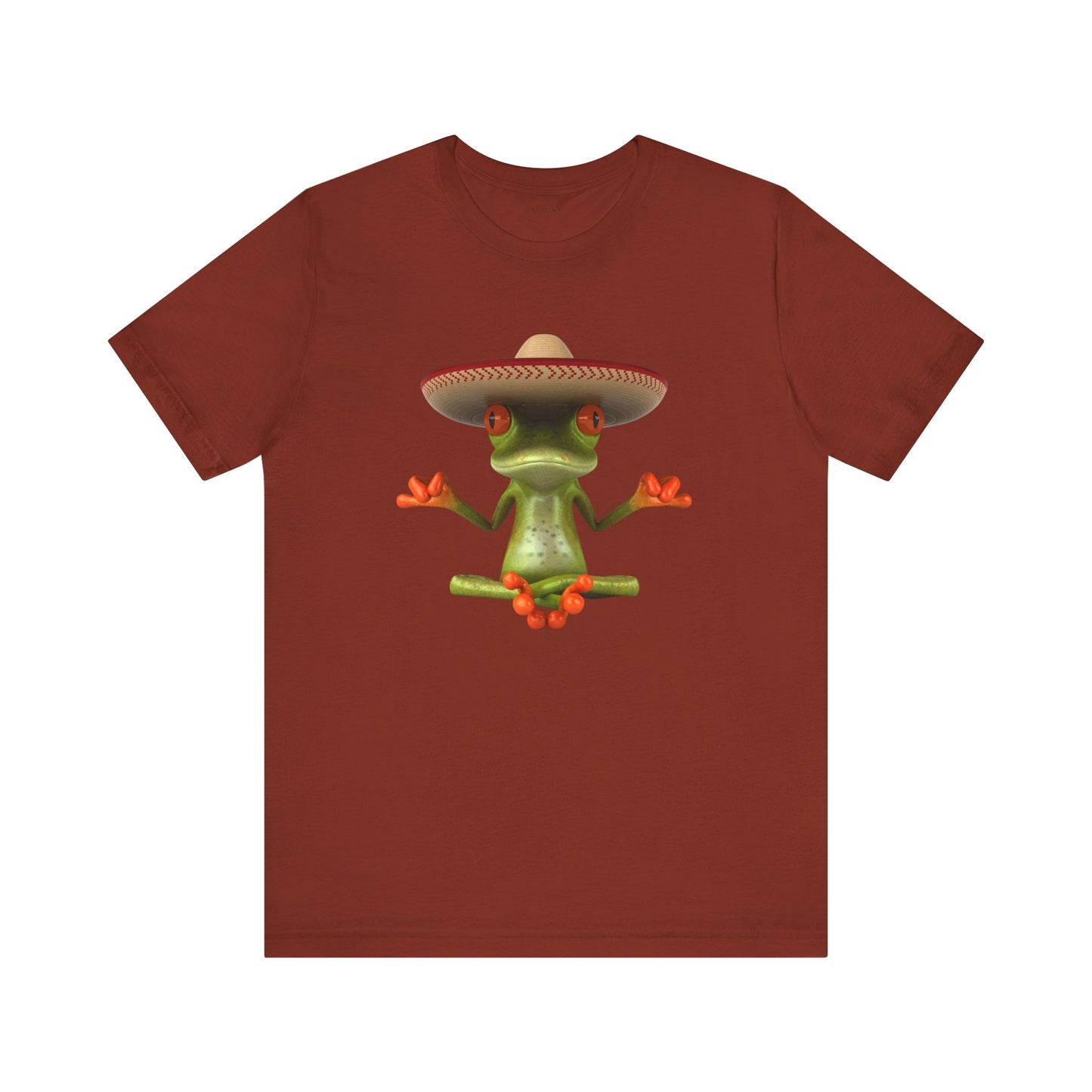 Frog Meditating - Unisex Jersey Short Sleeve Tee