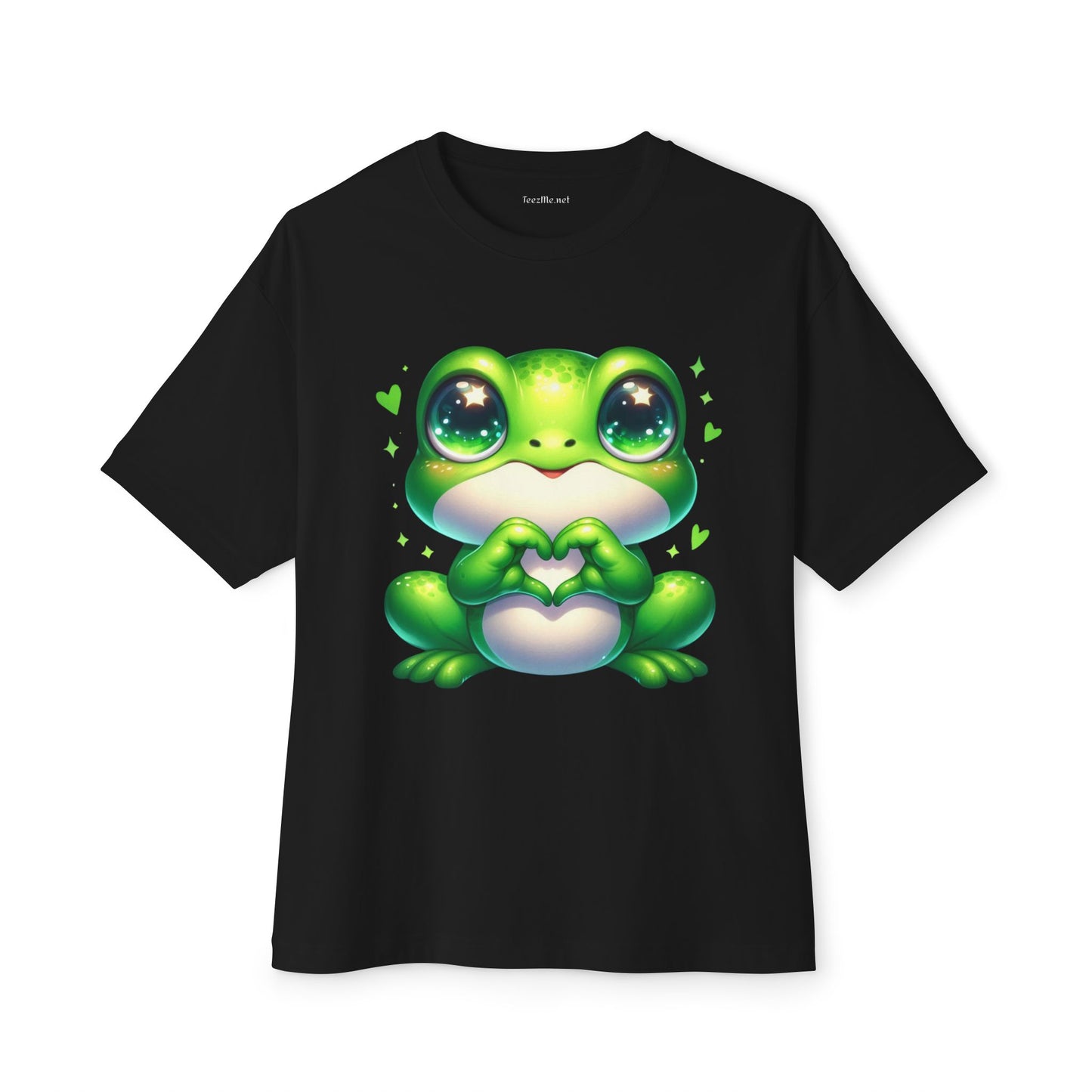 Love Frog Unisex Oversized Boxy Tee