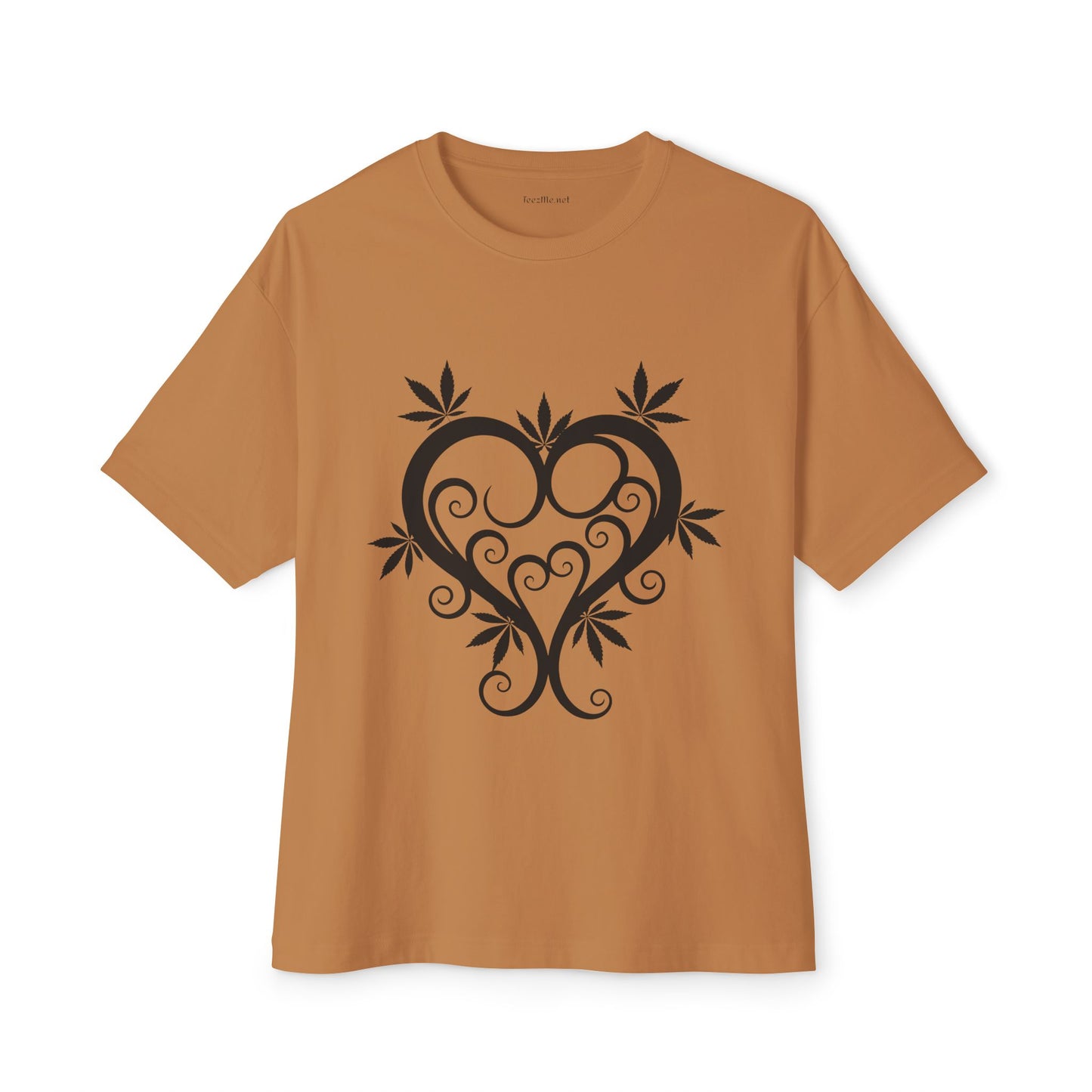 Weed Heart - Unisex Oversized Boxy Tee